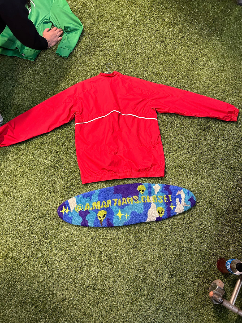 Vintage Red Nike Track Jacket