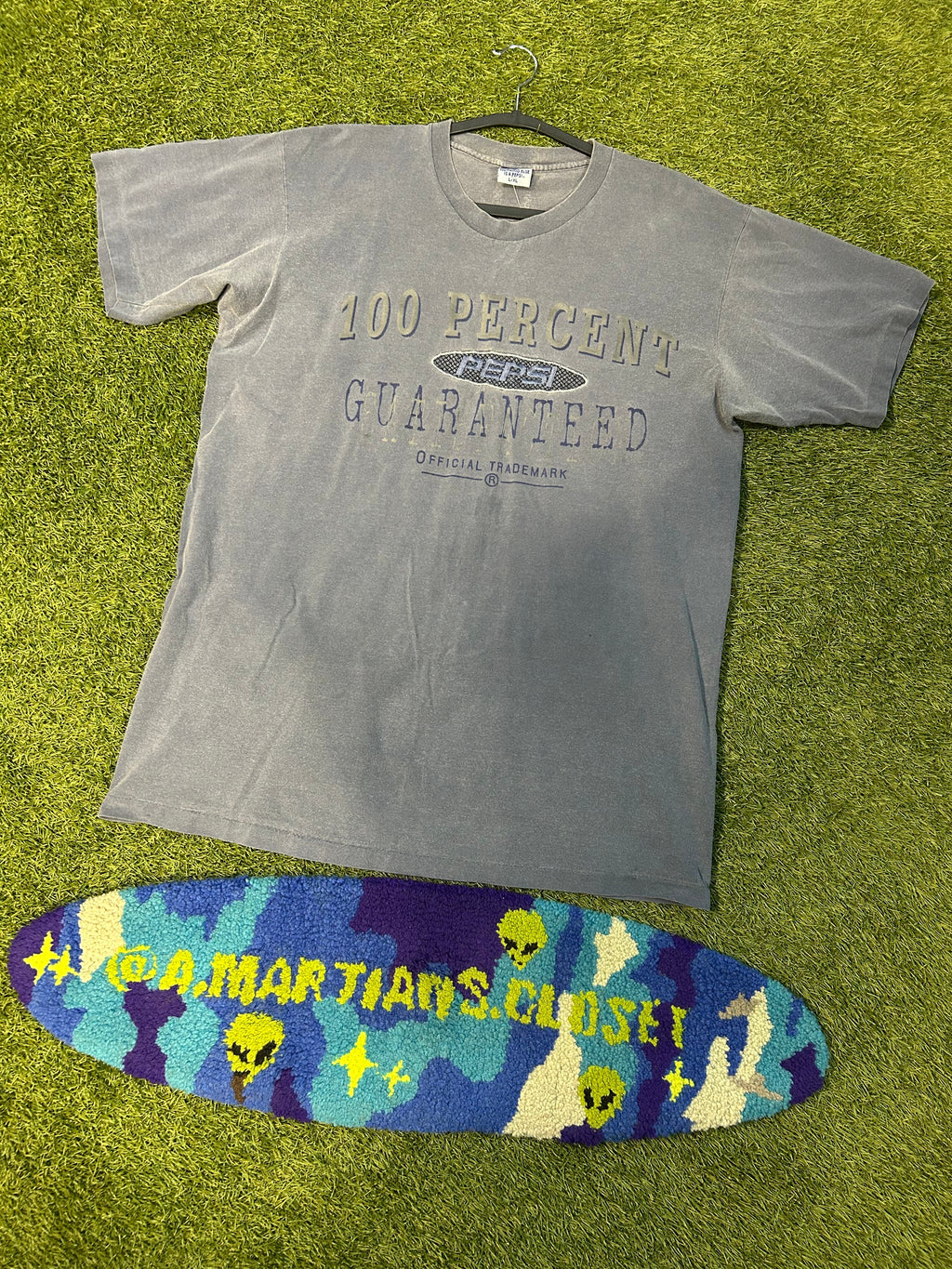 Vintage 100 Percent Pepsi Embroidered Tee