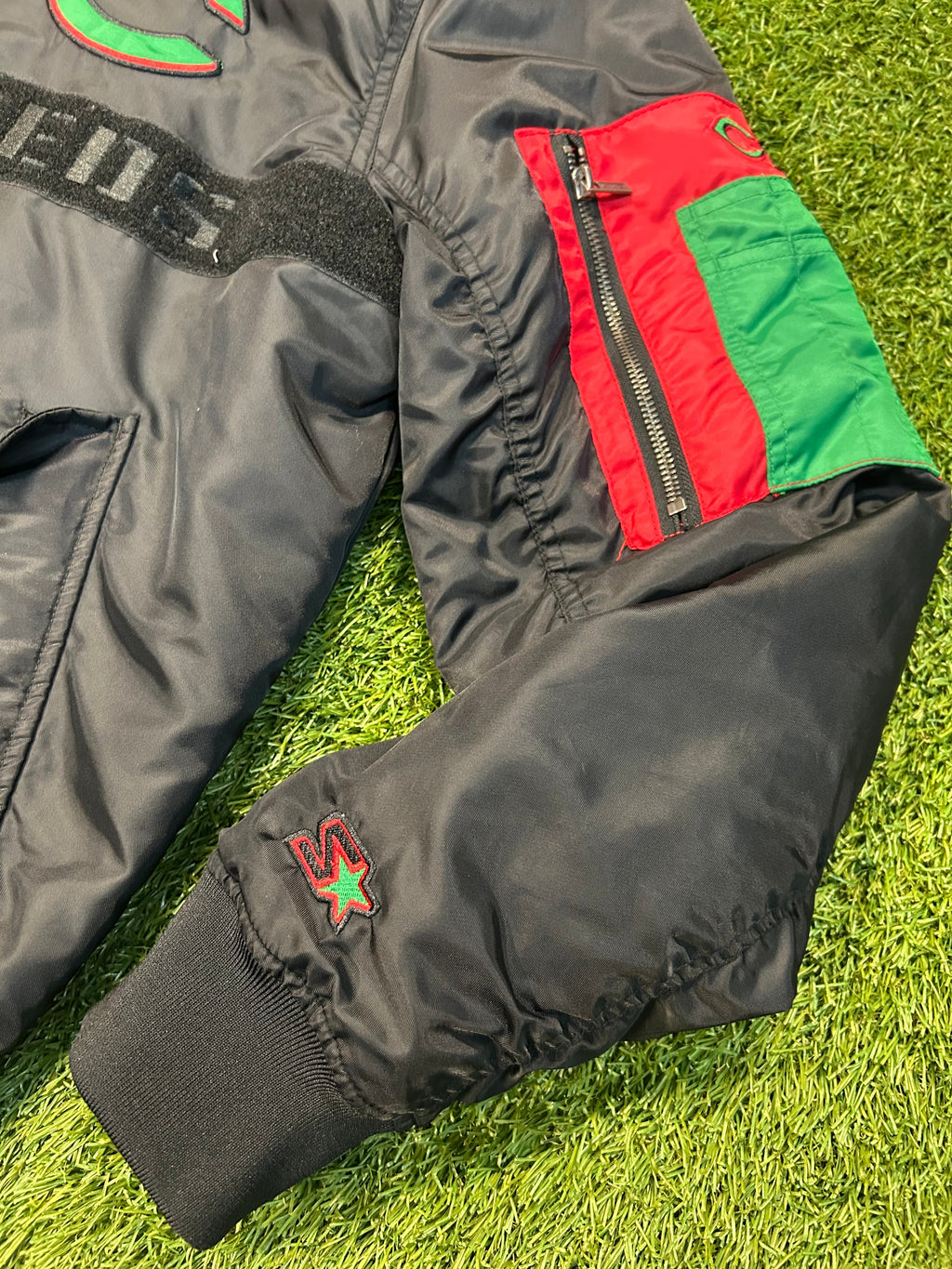 Vintage MLB Cincinnati Reds Black History Month Starter Jacket