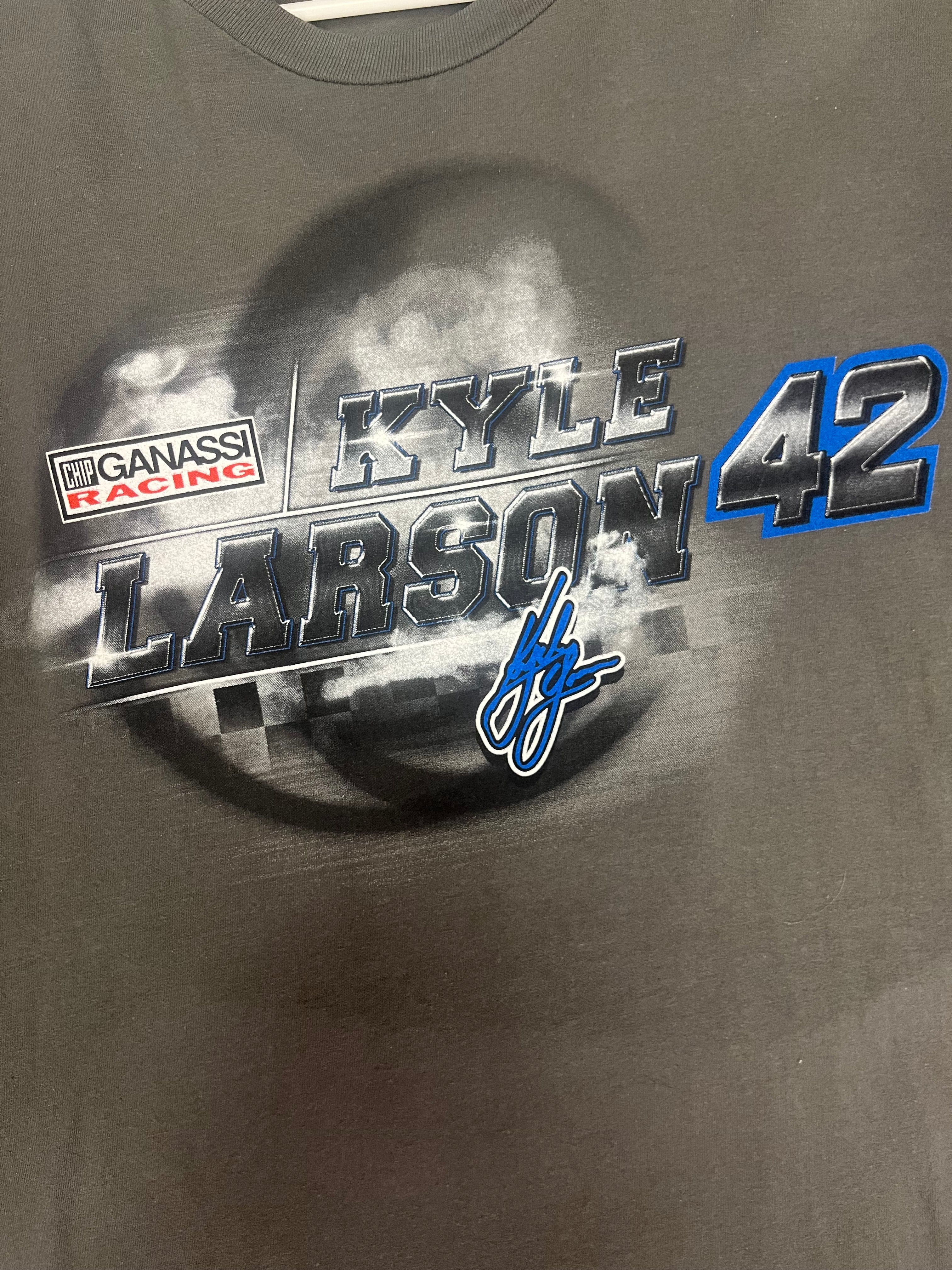 Retro Style Kyle Larson Racer Tee