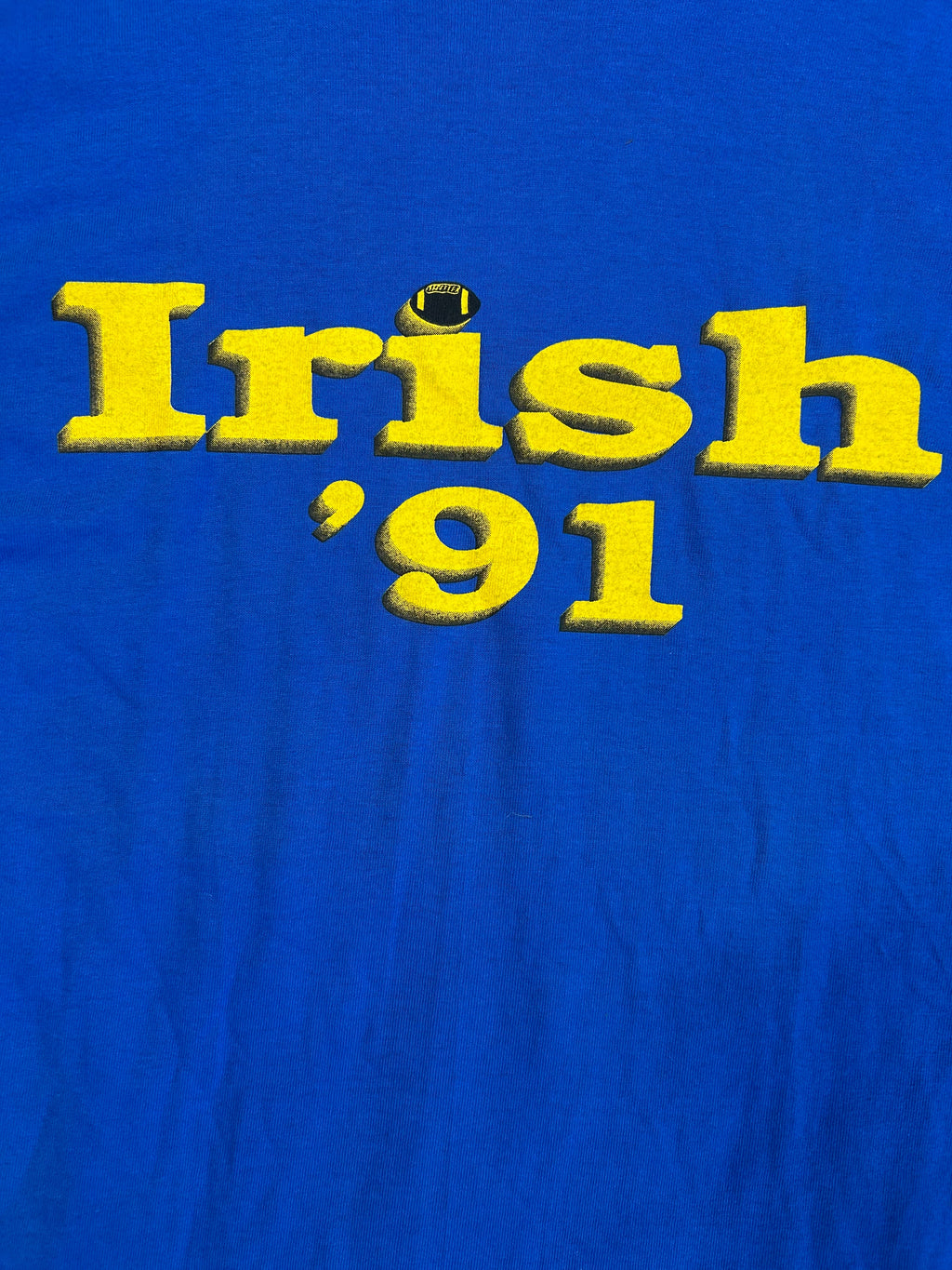 Vintage 1991 Notre Dame Fighting Irish “The Shirt” Tee