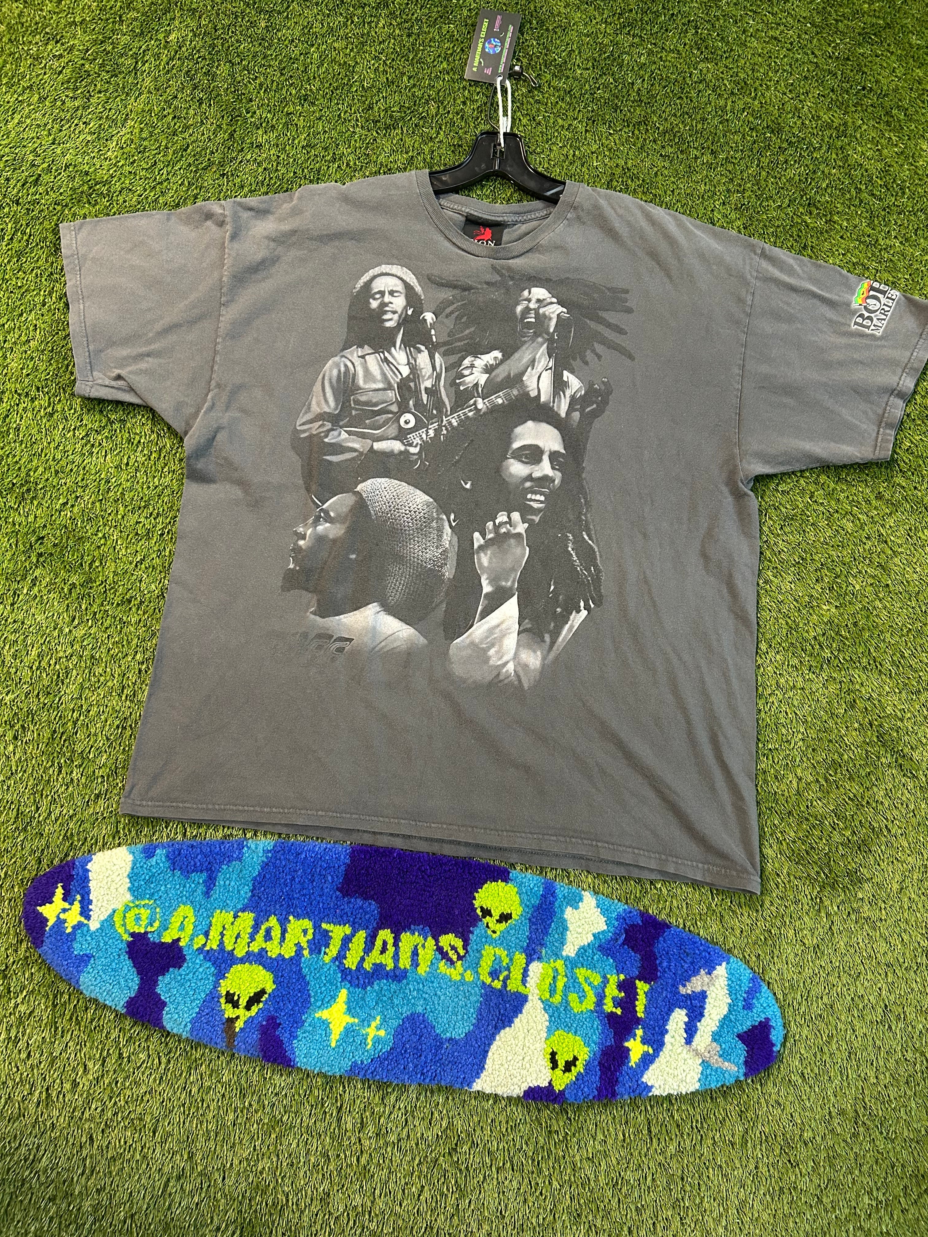 Y2K Zion Tag Bob Marley Tee