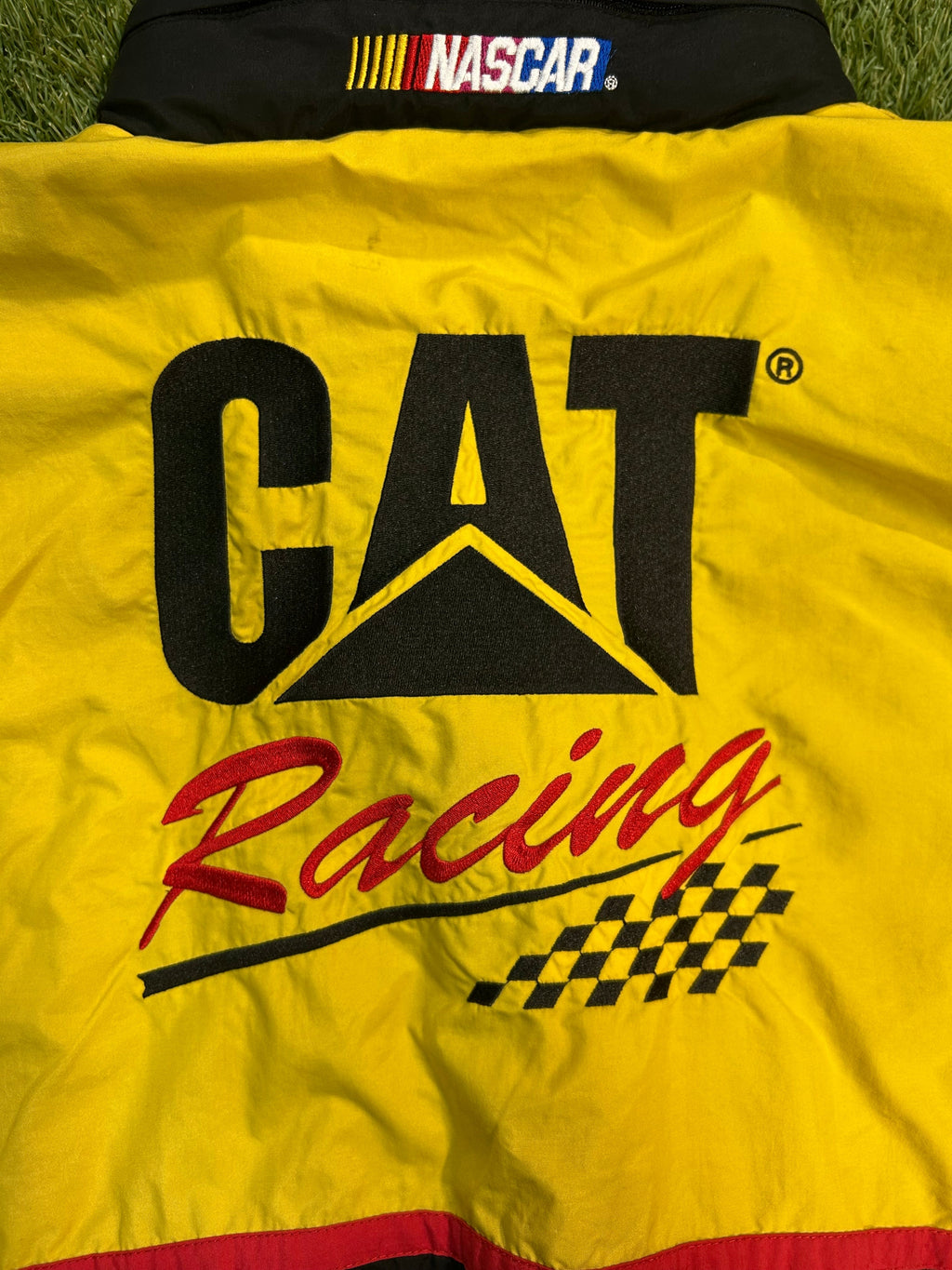 Vintage Ward Burton Caterpillar NASCAR #22 Jacket