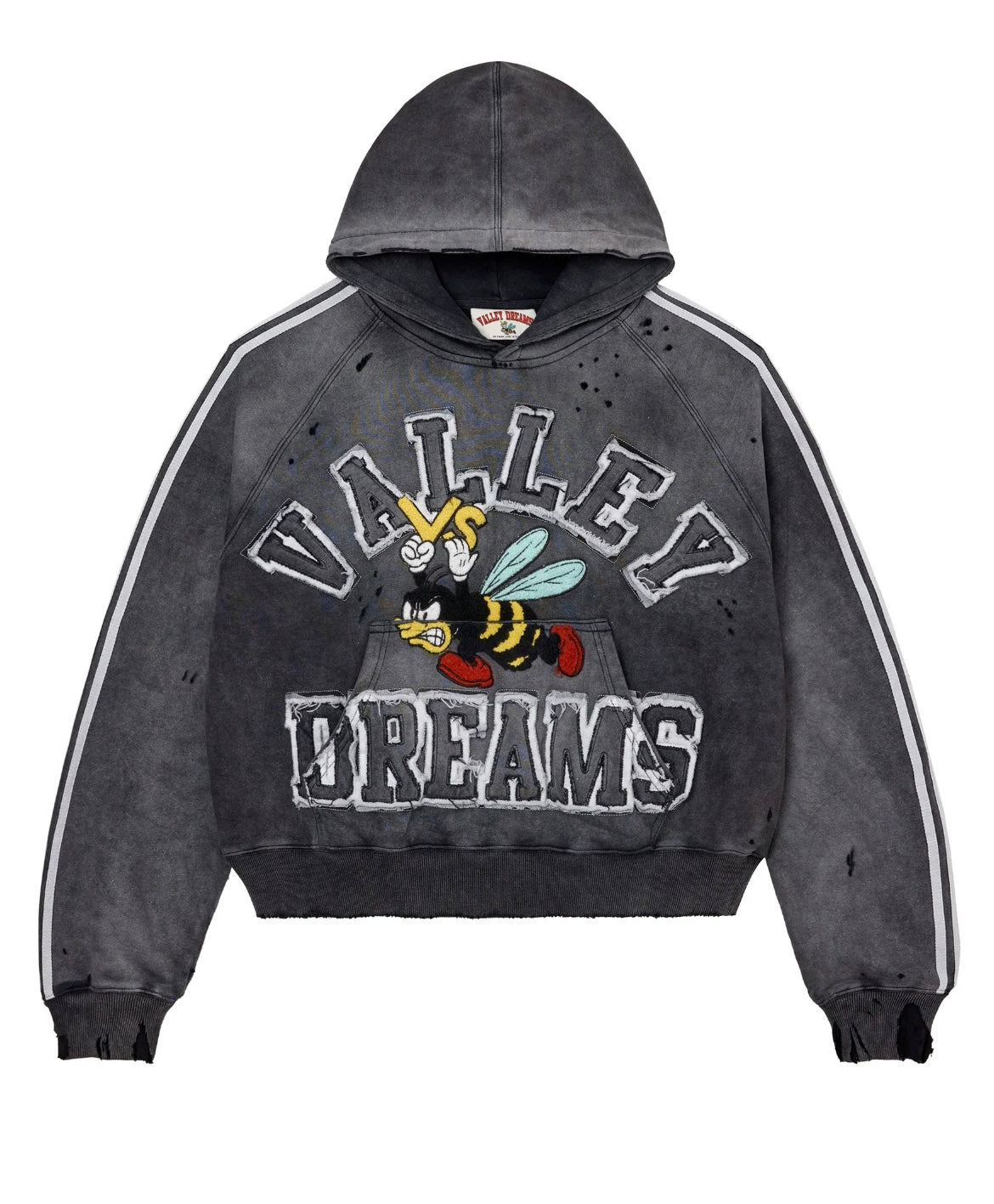 Vale Forever Anthem Distressed Hoodie