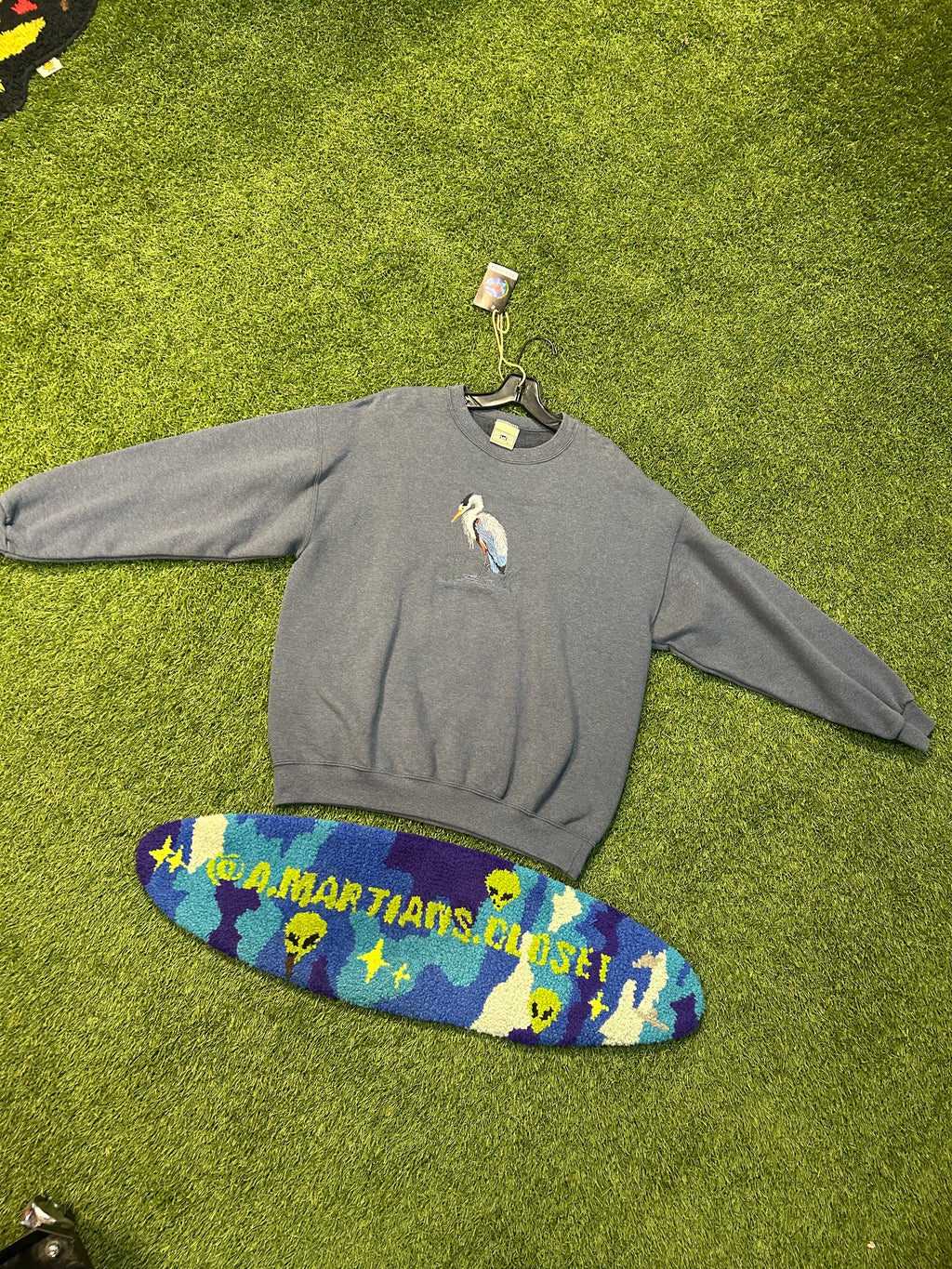 Vintage Lees Embroidered Bird Crewneck