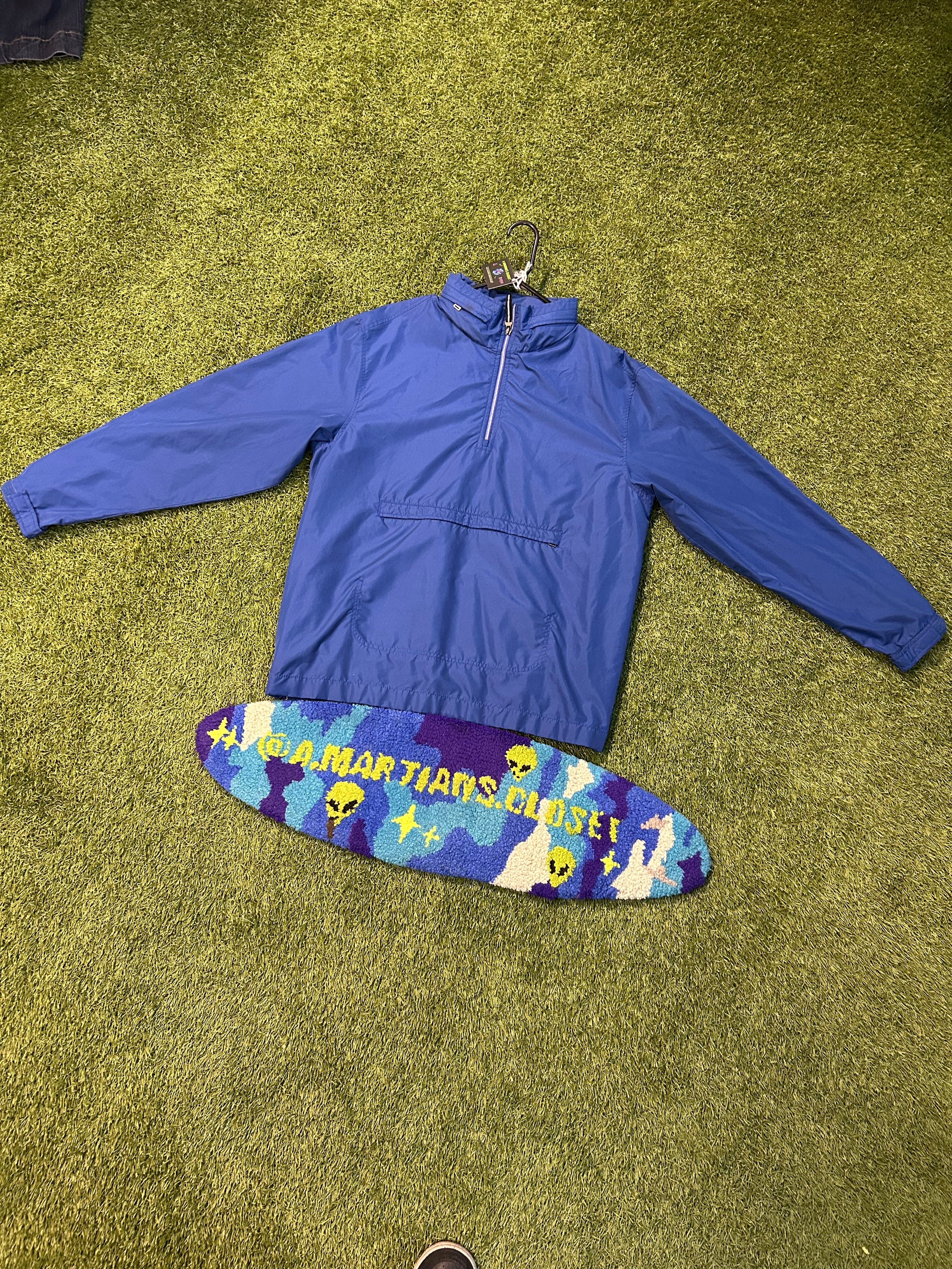 Y2K Nike QrtZip Pullover Windbreaker W/Zip Hood