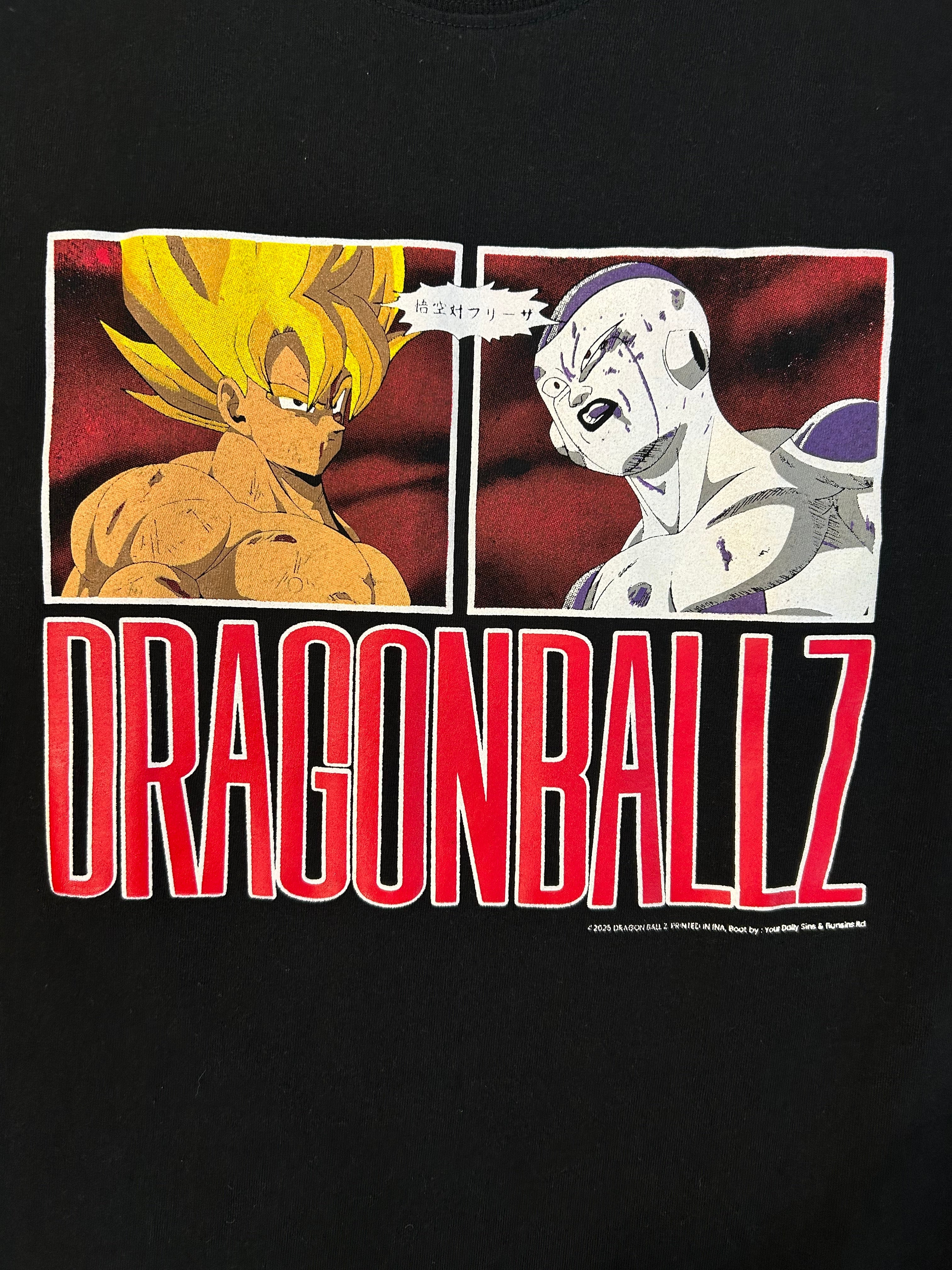 Y2K Bootleg Dragon Ball Z Comic Strip Tee