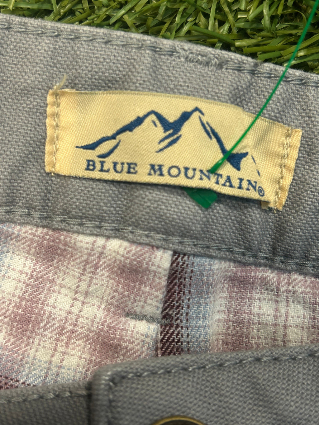 Vintage Blue Mountain Women’s Blanket Lining Work Jeans