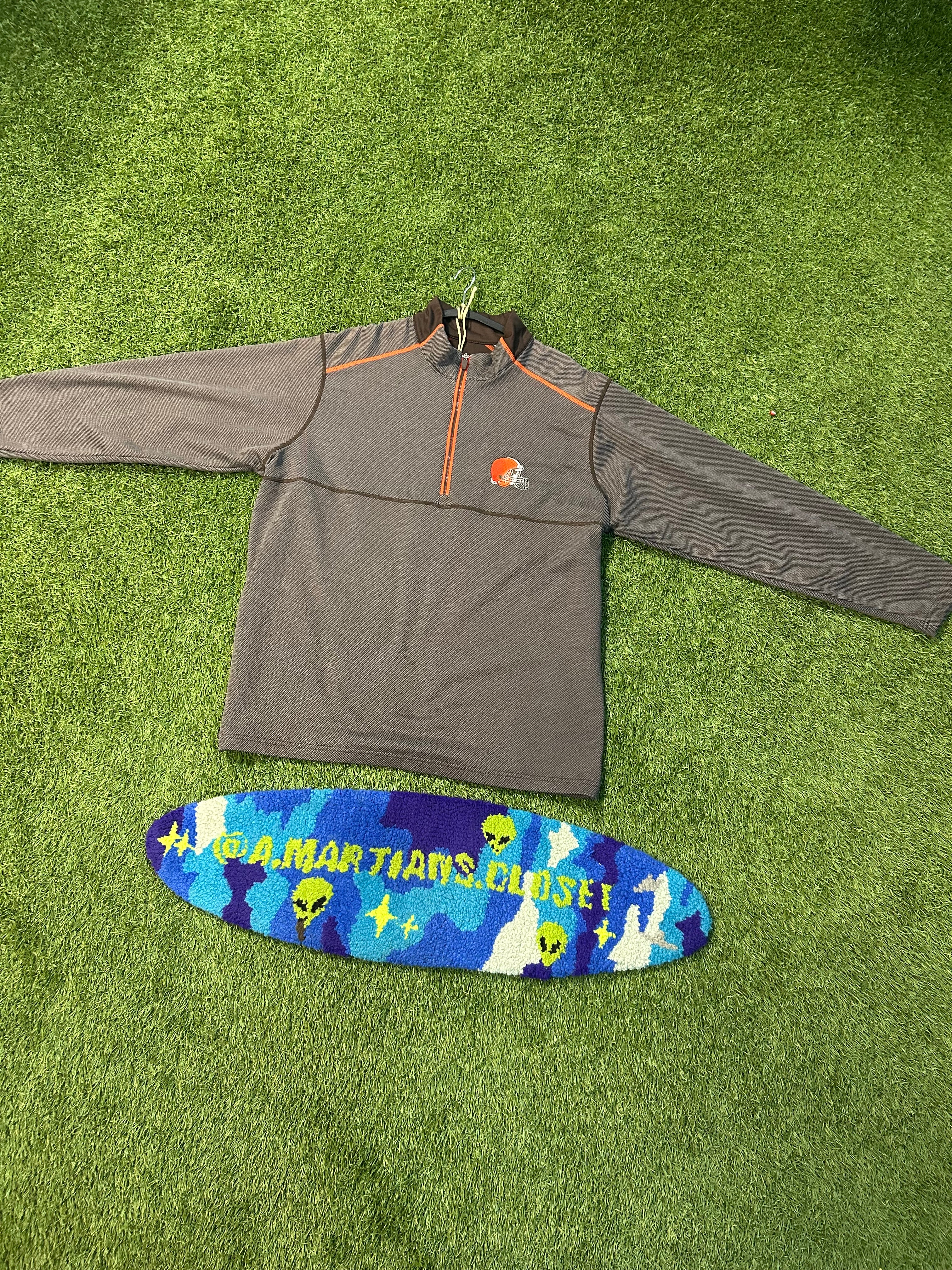 New Age Cleveland Browns HalfZip Pullover