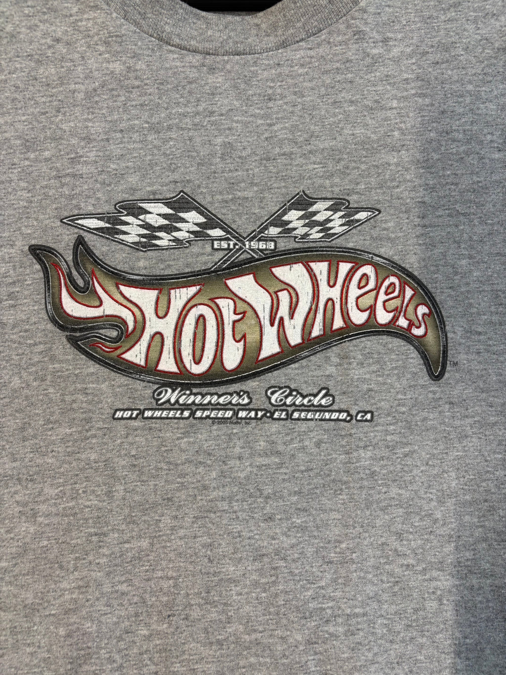 2005 Hot Wheels Winners Circle T-Shirt Size 2XL Hot Wheels Tag