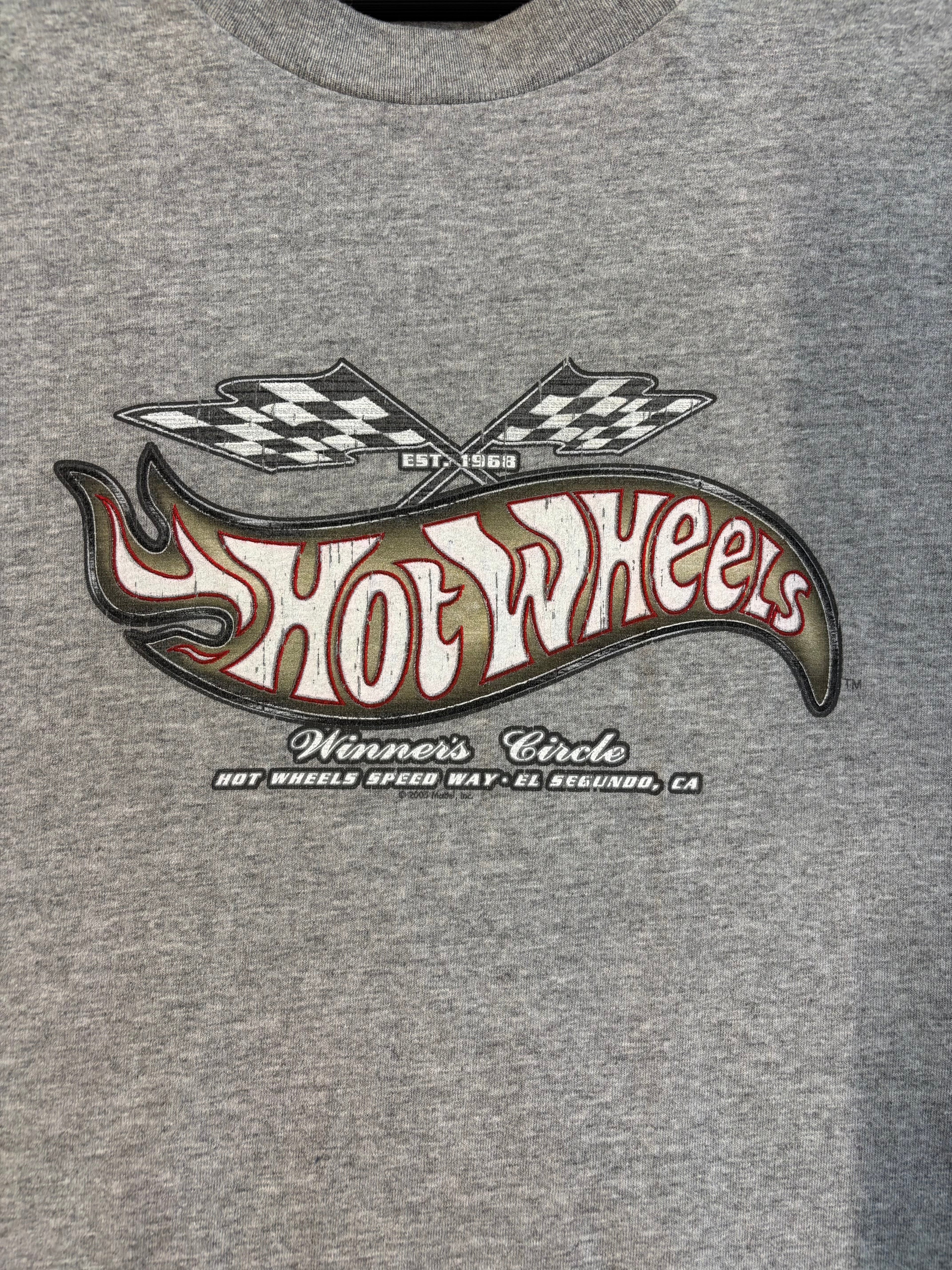 2005 Hot Wheels Winners Circle T-Shirt Size 2XL Hot Wheels Tag