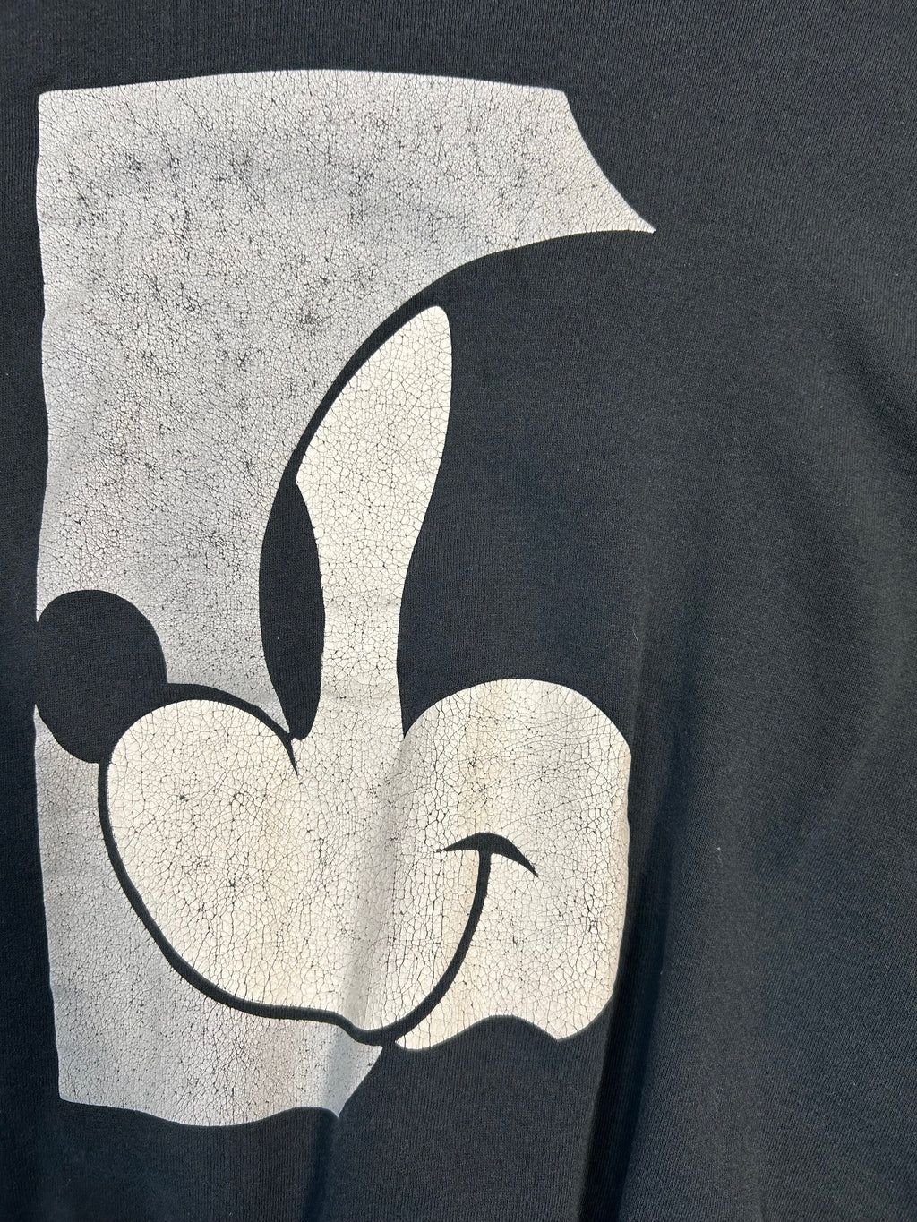 Vintage Mikey Mouse Half Face Crewneck