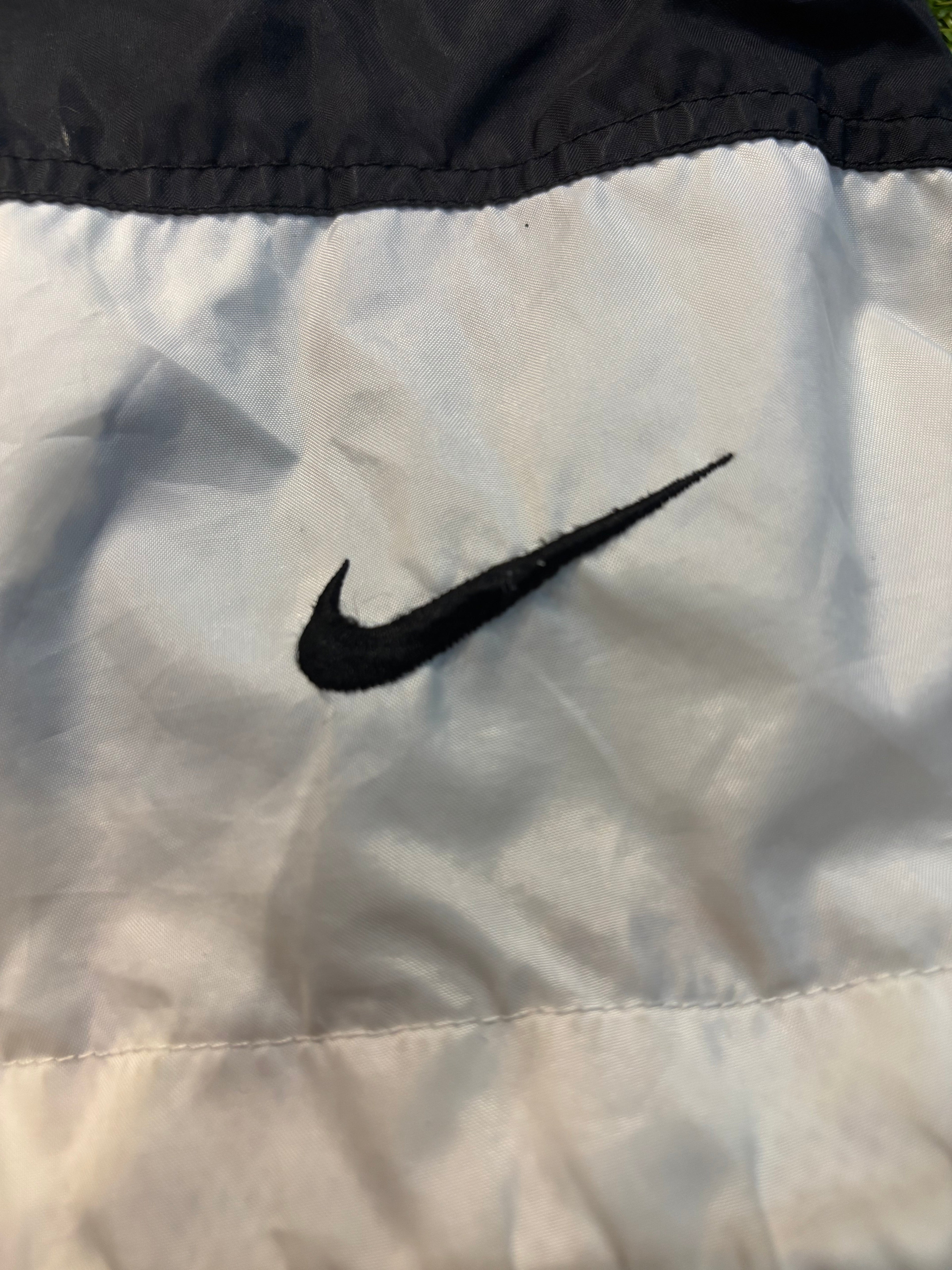 Vintage 90s Nike Half Tone Black Track Jacket
