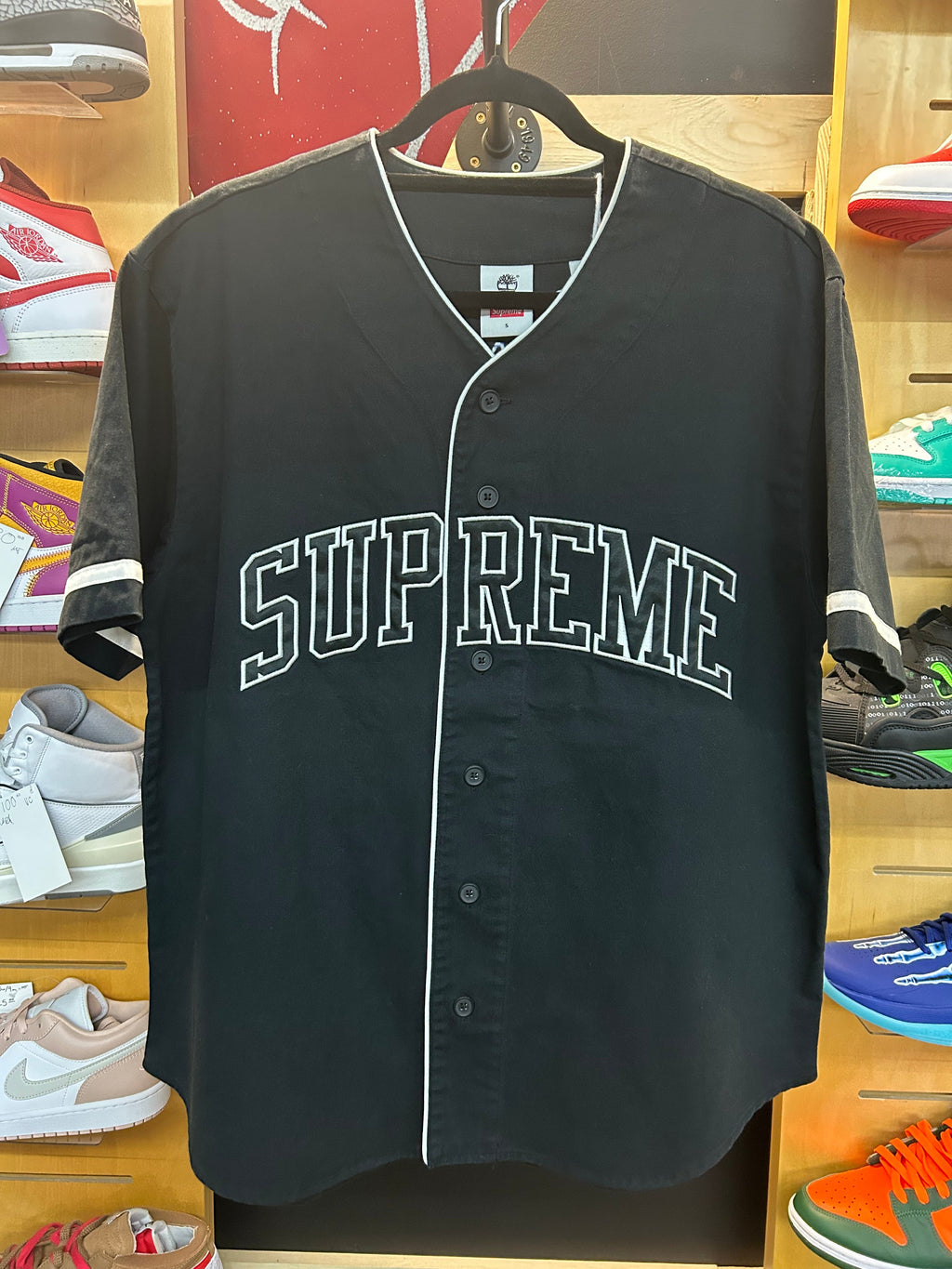 Supreme Timberland Baseball Jersey