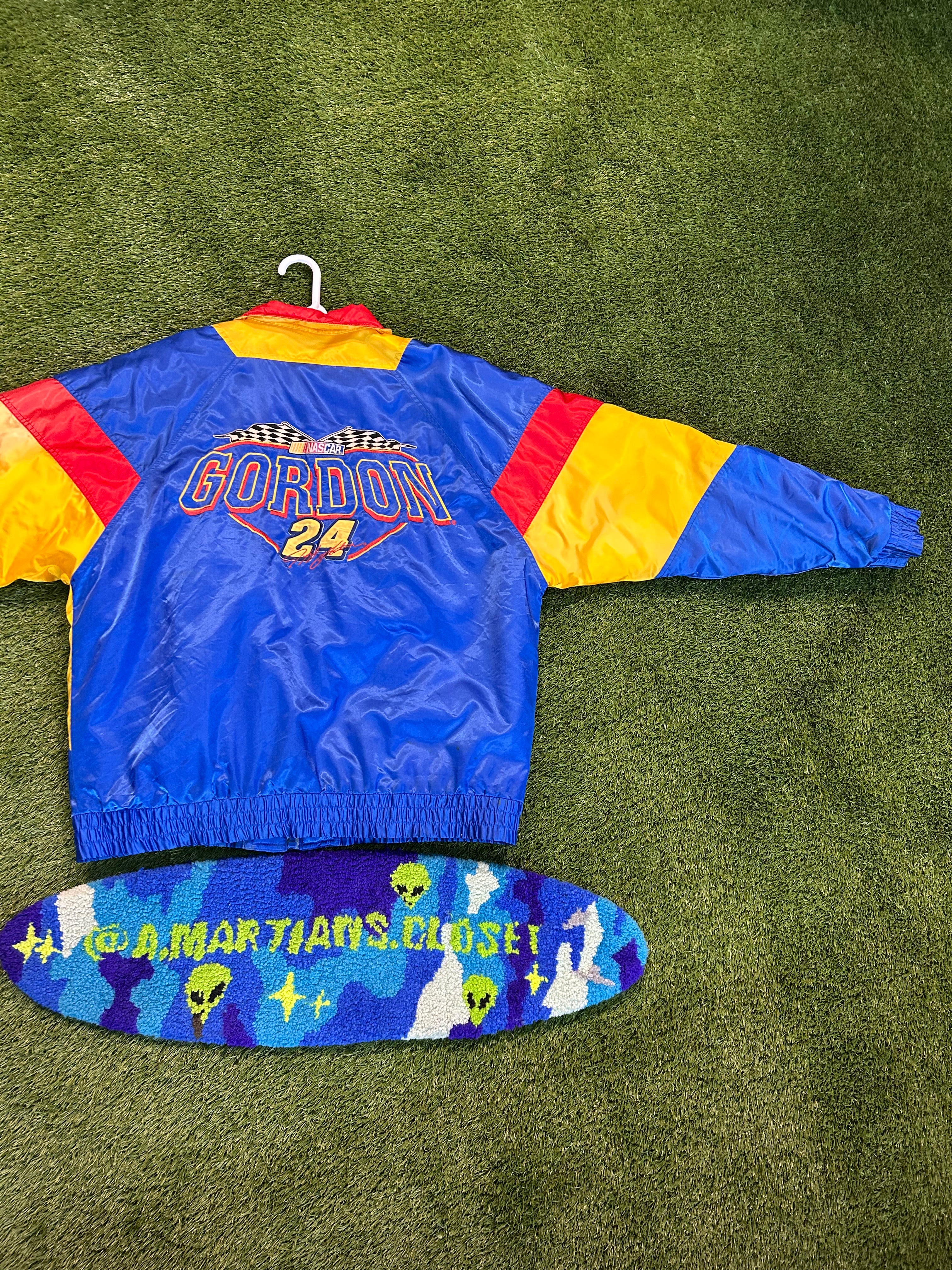 Vintage 90s Nutmeg Jeff Gordon #24 NASCAR Jacket