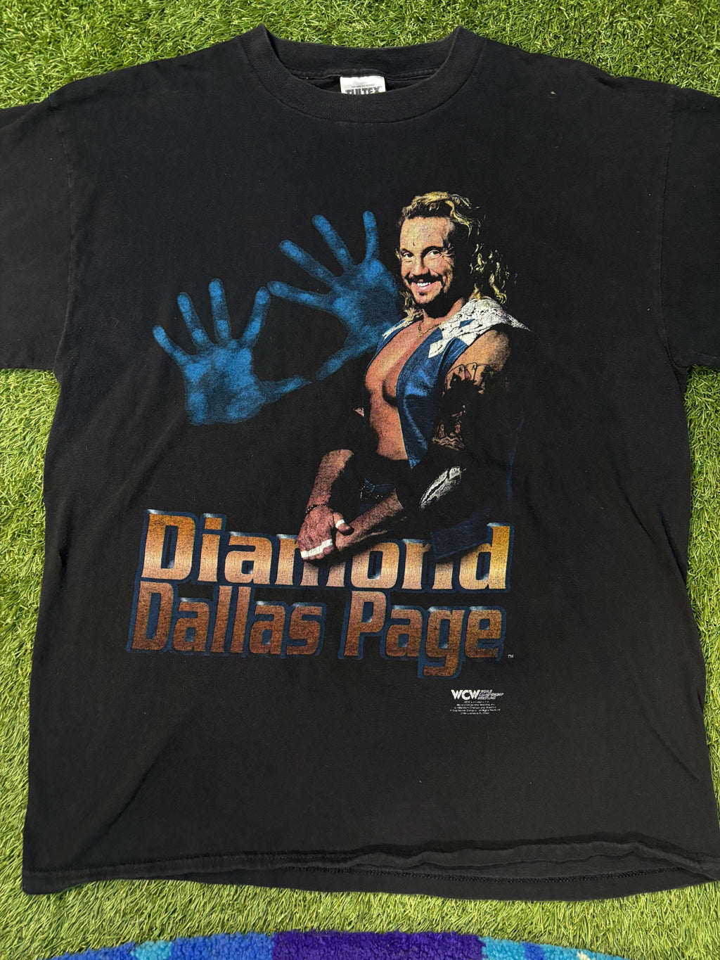 Vintage 1998 WWC Diamond Dallas Page Wrestling Tee