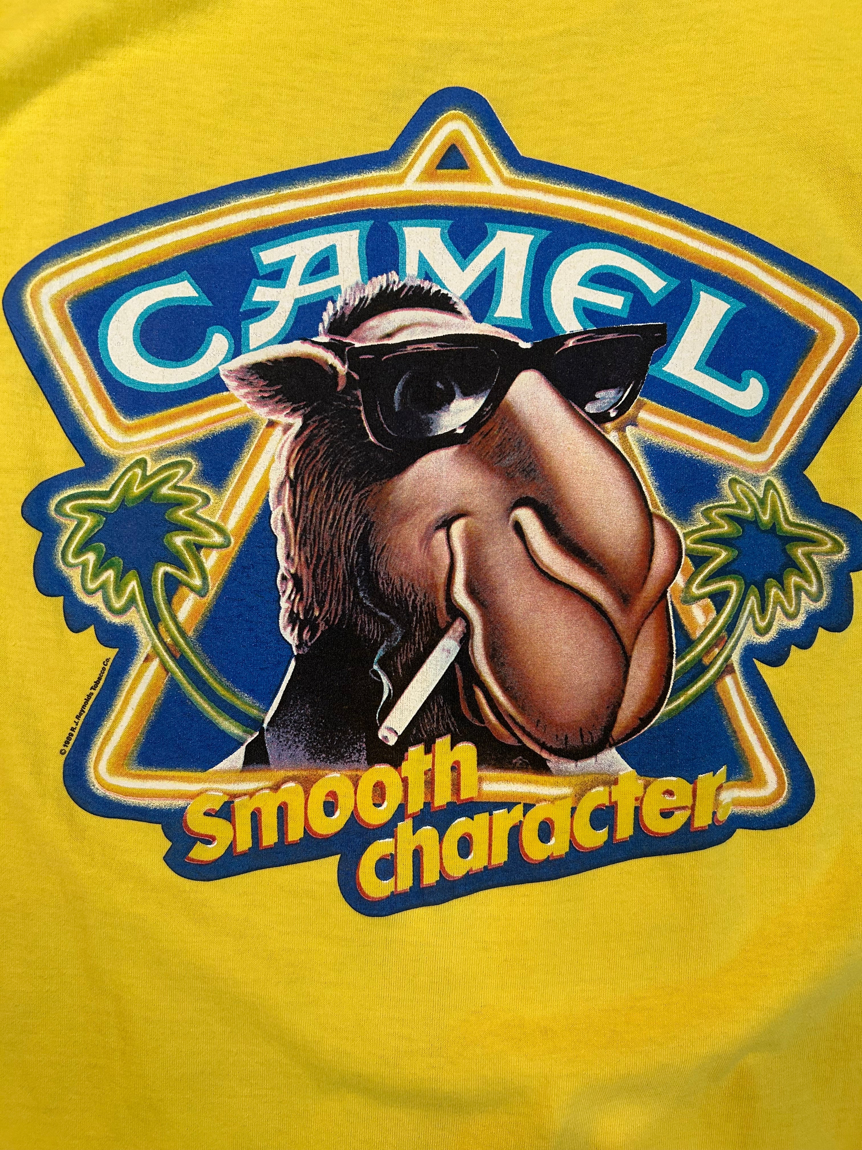 Vintage 1989 Camel Cigarette Smooth Character Tee