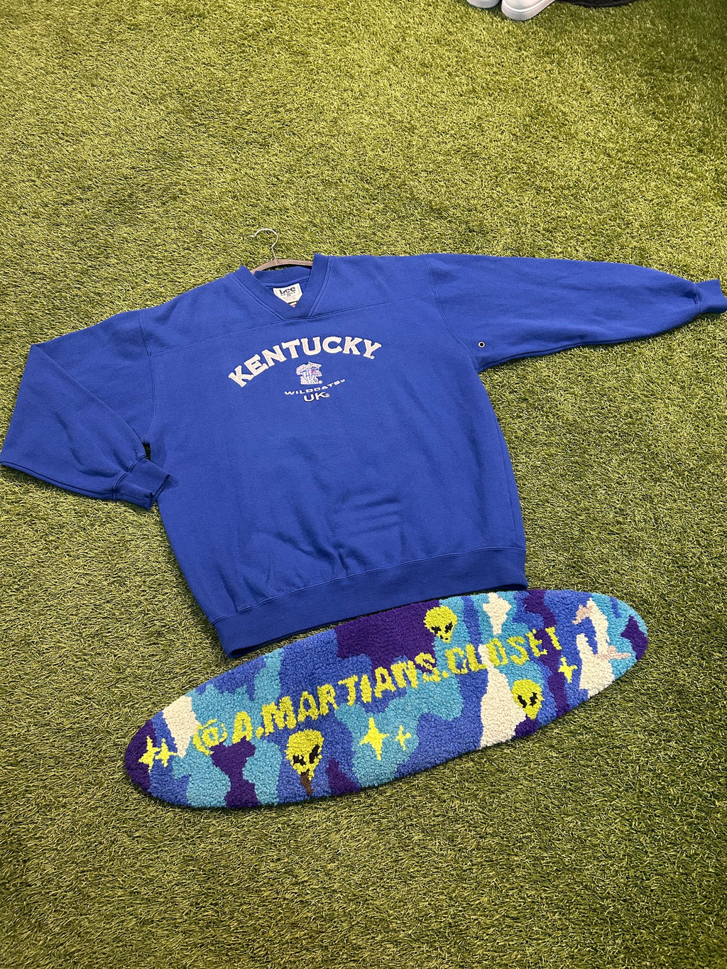 Vintage Lee University Of Kentucky Wildcats Crewneck