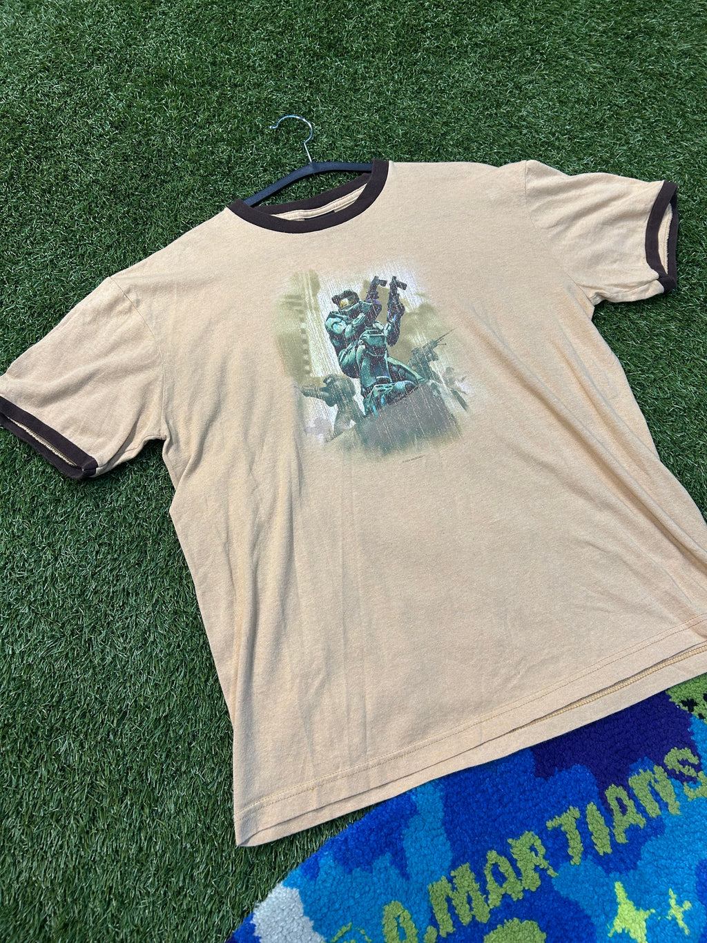 Y2K Halo 2 Master Chief Twin Shooters Promo Tee