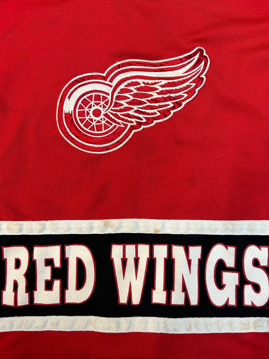 Vintage 90s Steve Yzerman Detroit Red Wings NHL Hockey Jersey