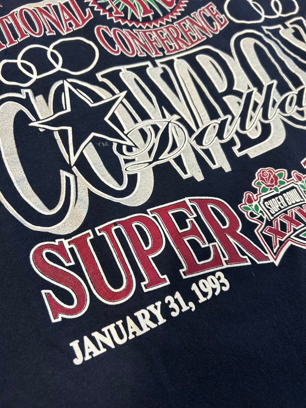 Vintage 1993 Dallas Cowboys Super Bowl Tee