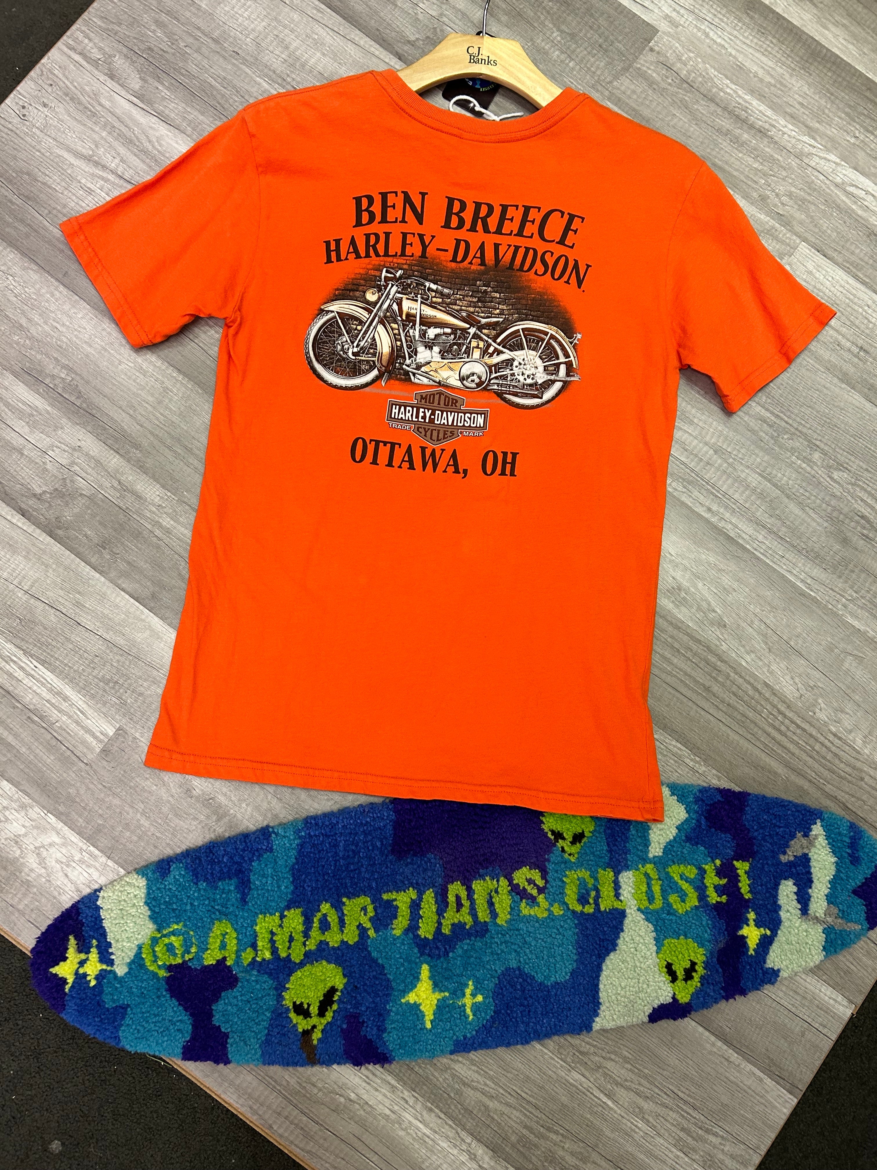 Retro Style 2015 Harley Davidson Ottawa Ohio Tee