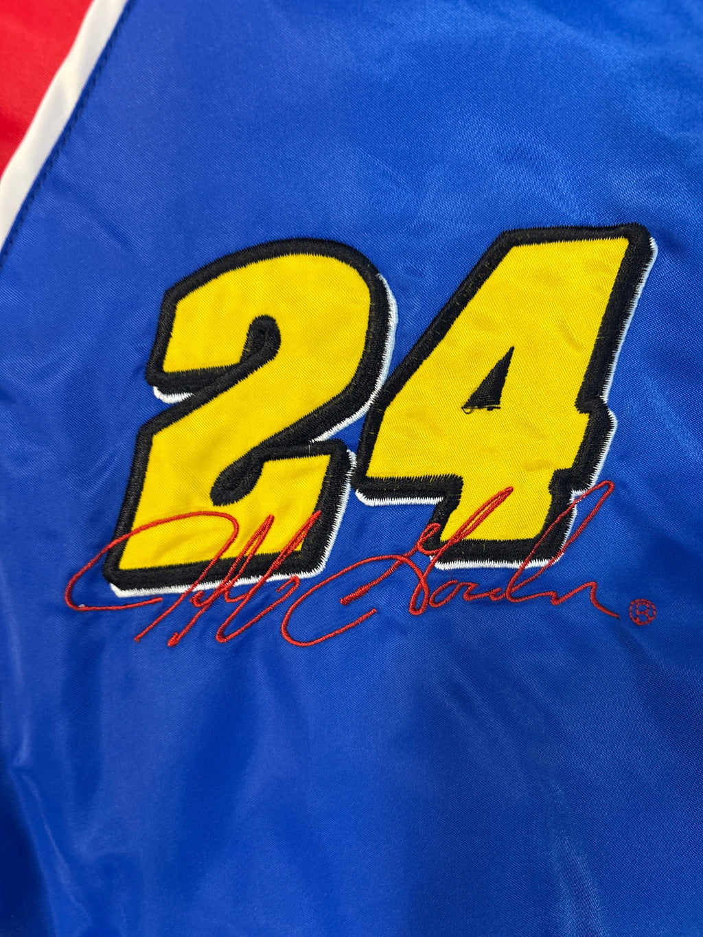 Vintage 90s Nutmeg Jeff Gordan #24 Race Jacket