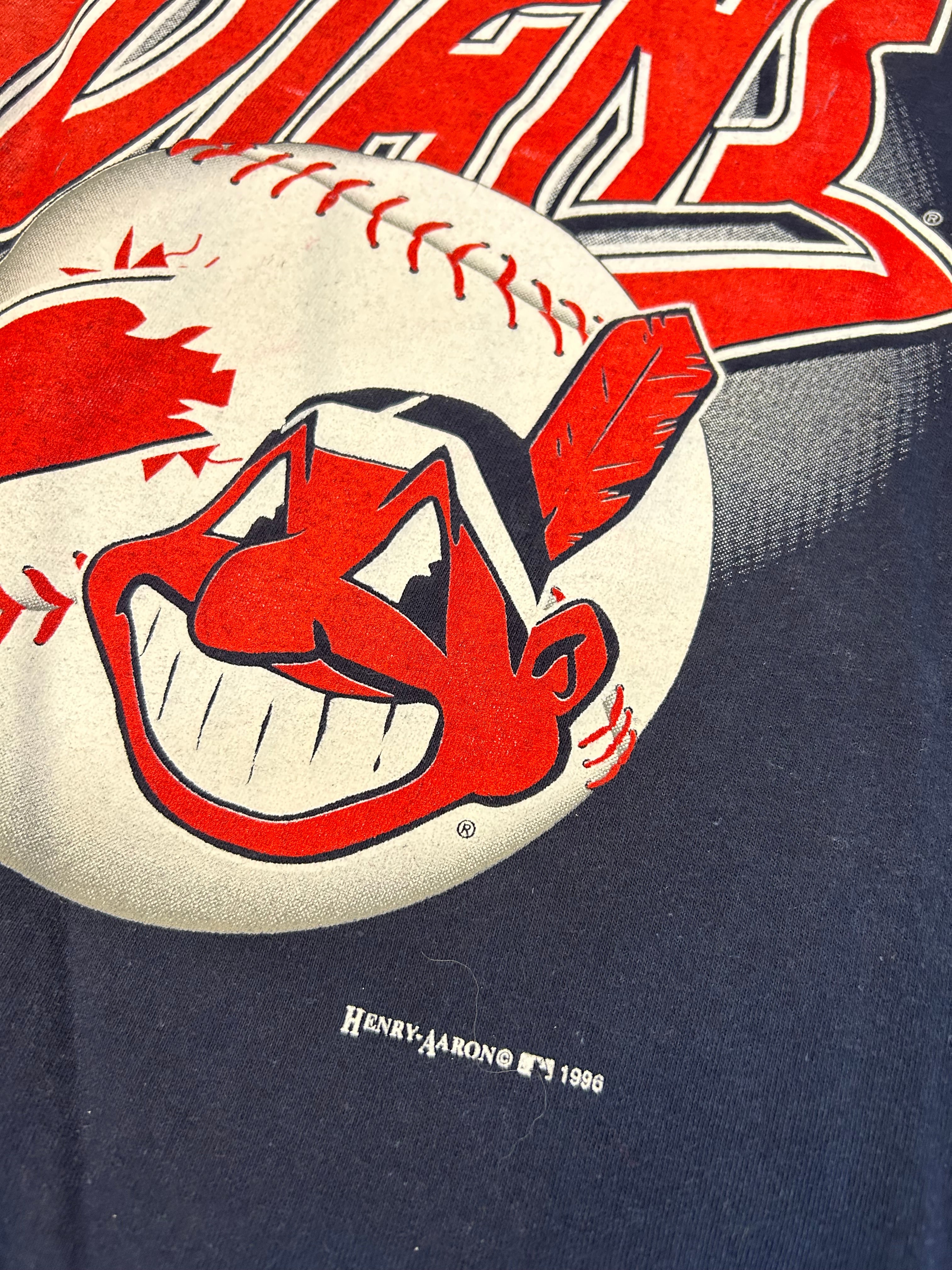 Vintage 1996 Cleveland Indians Big Logo Tee