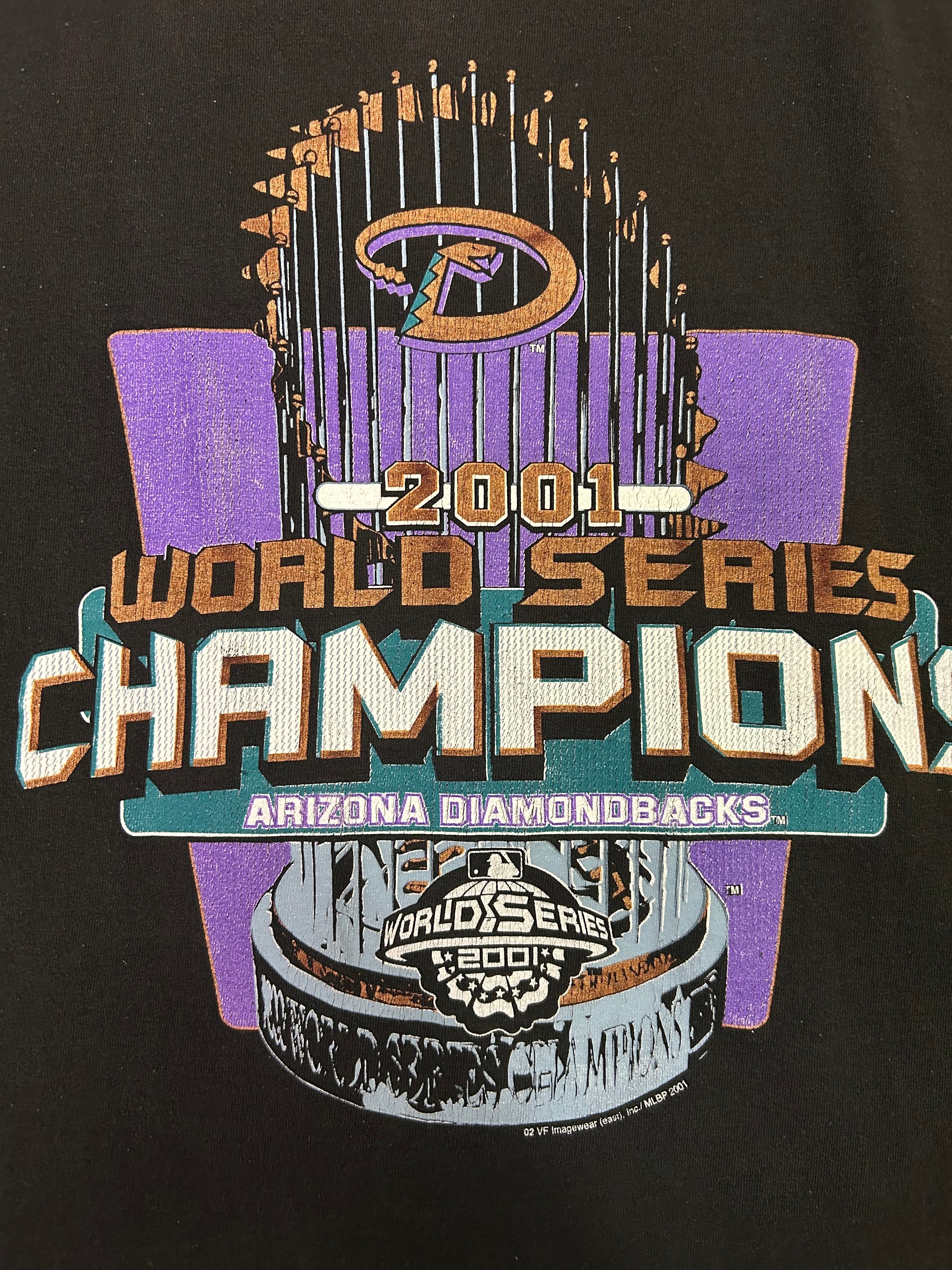 Vintage 2001 World Series Champions Arizona Diamond Backs