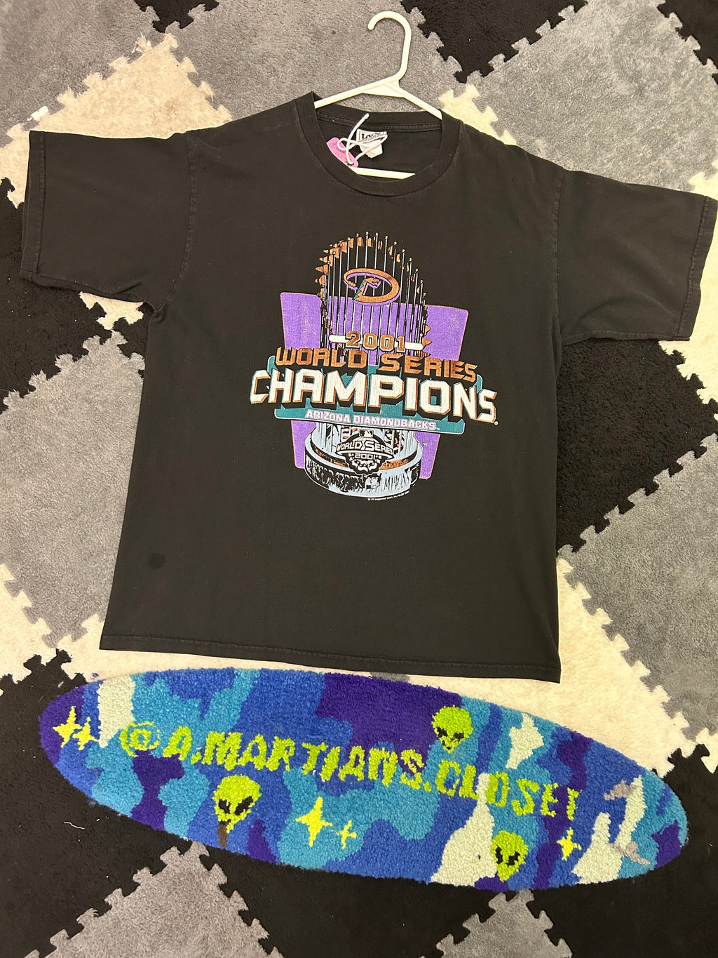 Vintage 2001 World Series Champions Arizona Diamond Backs