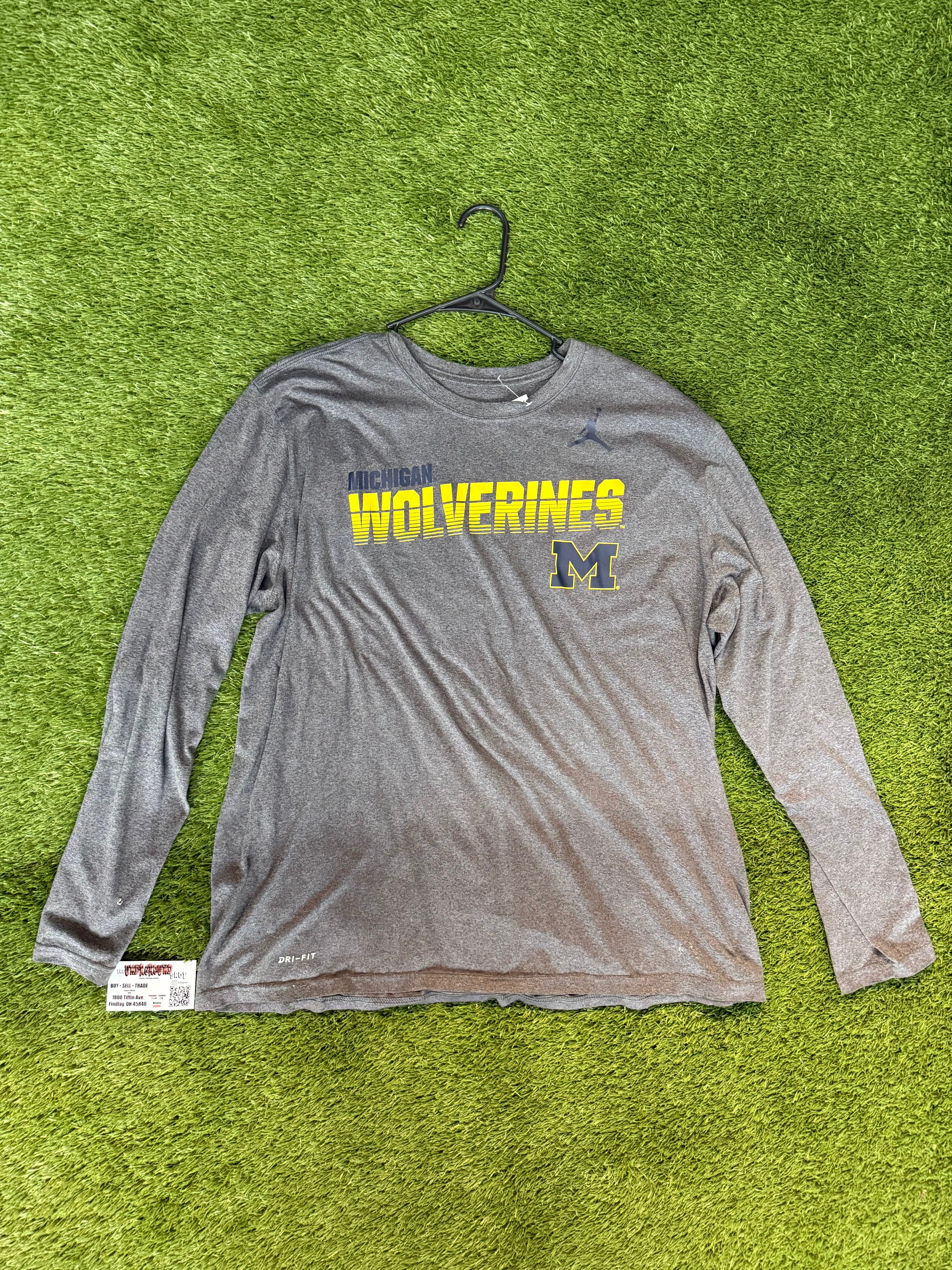 Jordan “Michigan Wolverines” L/S Tee