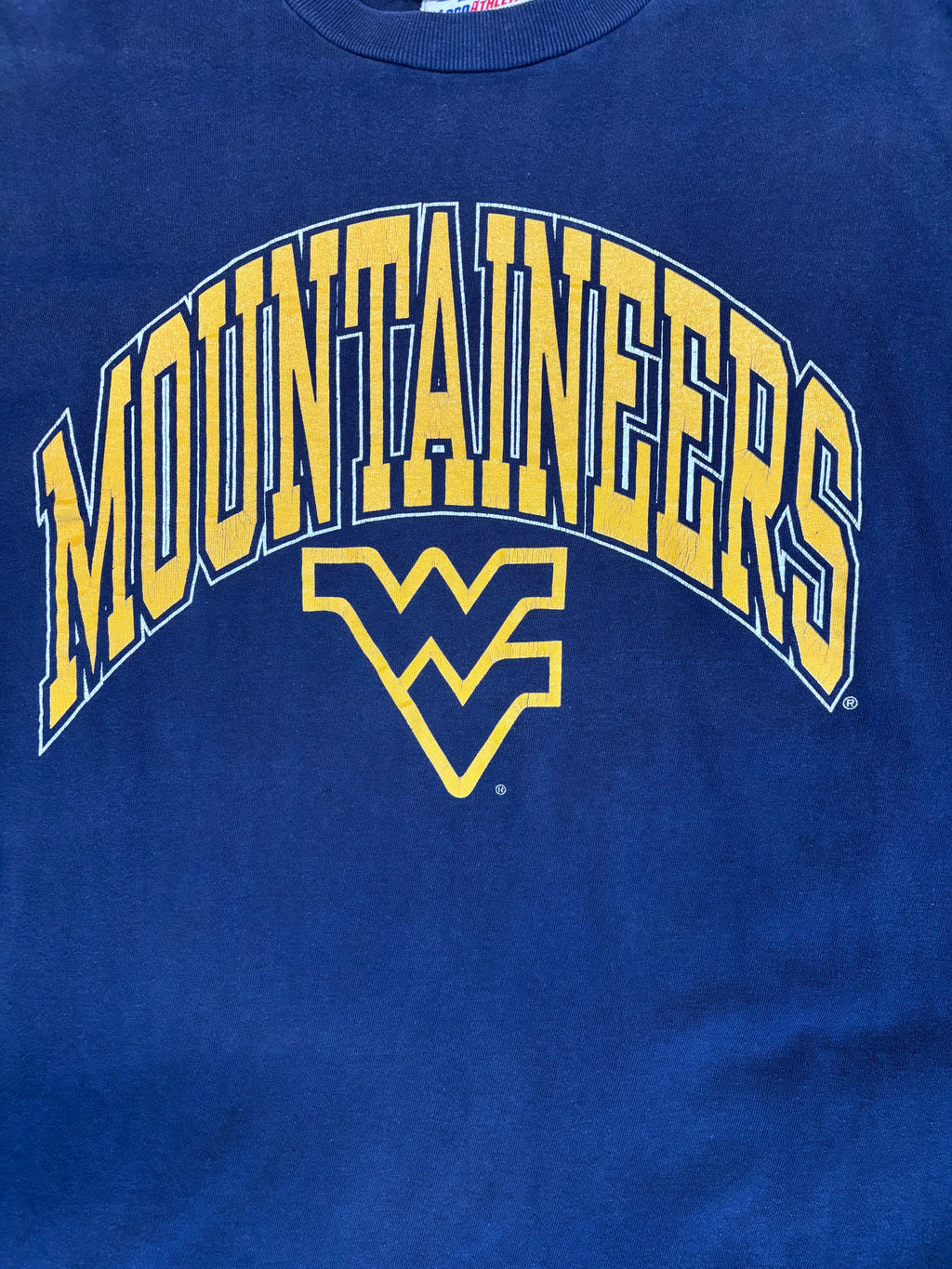 Vintage Mountaineers Logo Athletic Tee