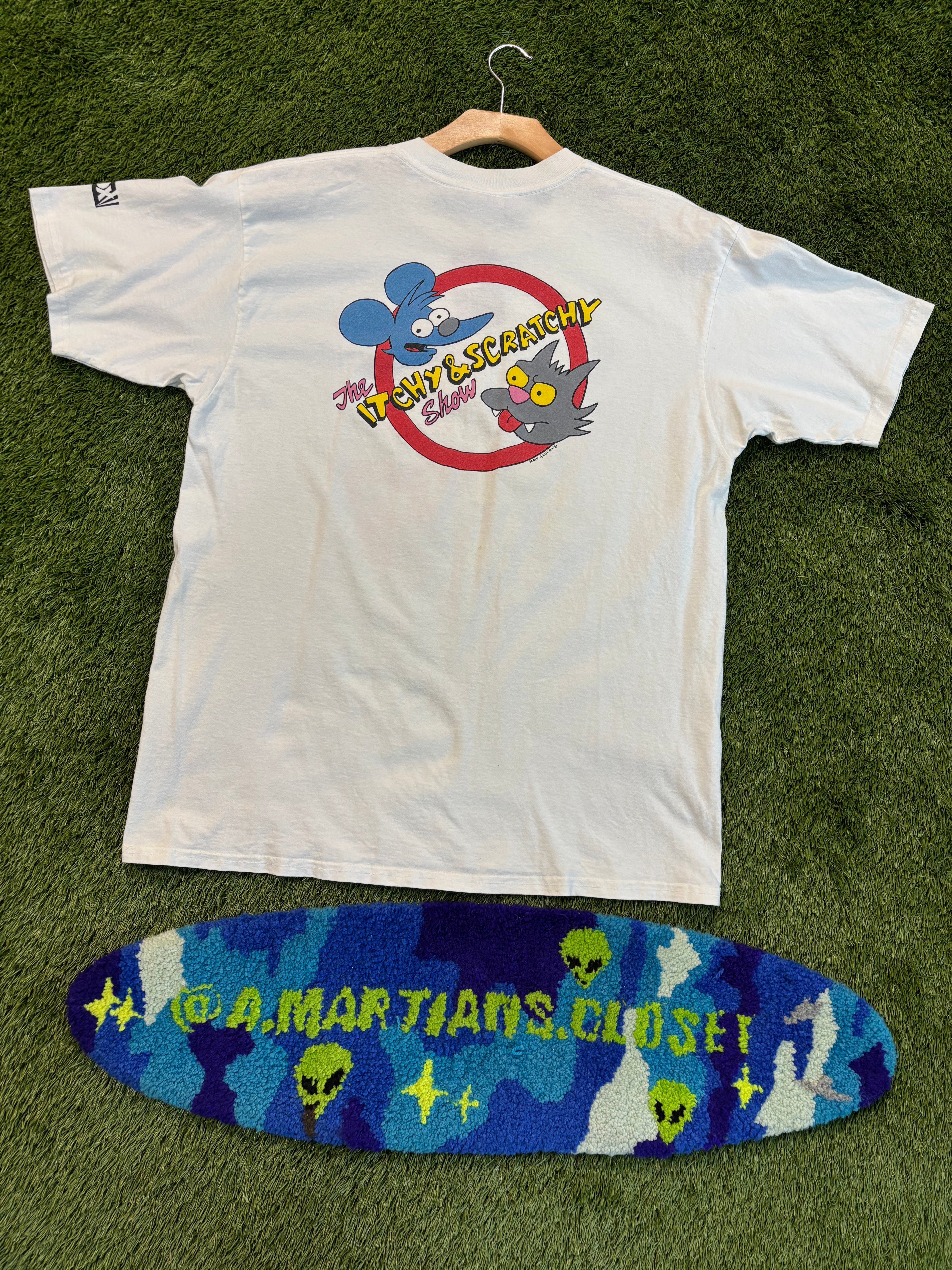 Rare Vintage 1992 The Simpsons Itchy And Scratchy Show