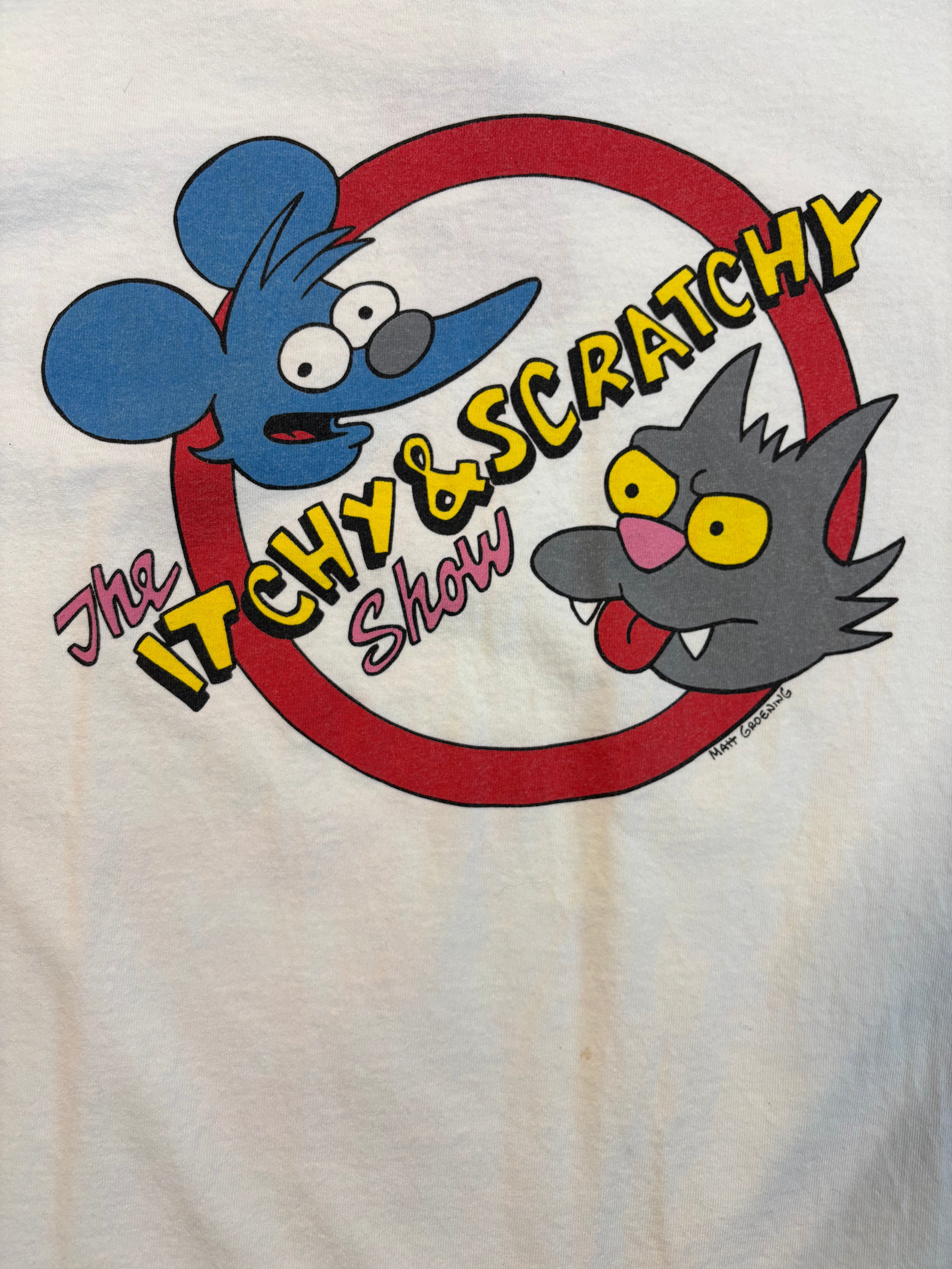 Rare Vintage 1992 The Simpsons Itchy And Scratchy Show