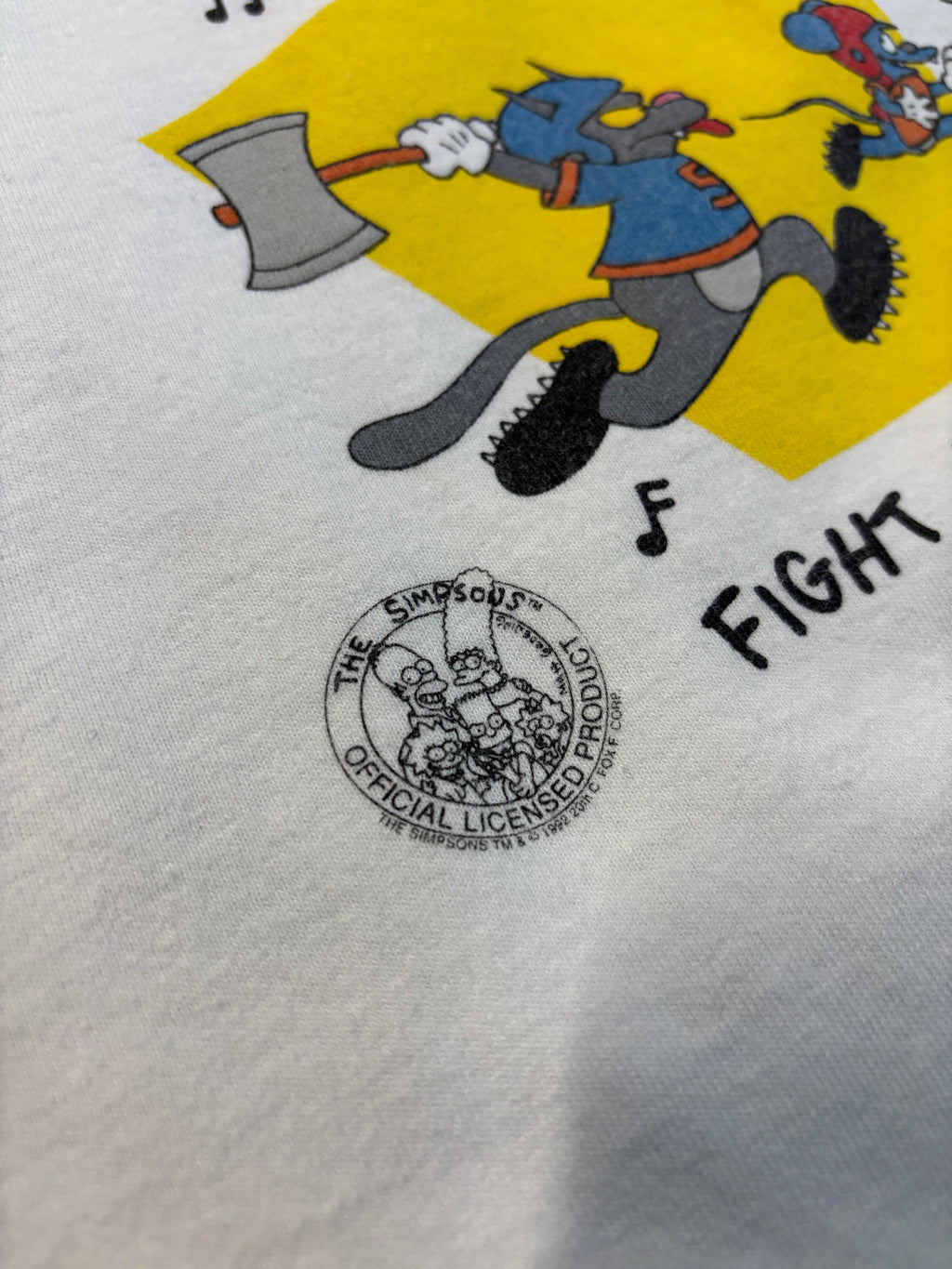 Rare Vintage 1992 The Simpsons Itchy And Scratchy Show