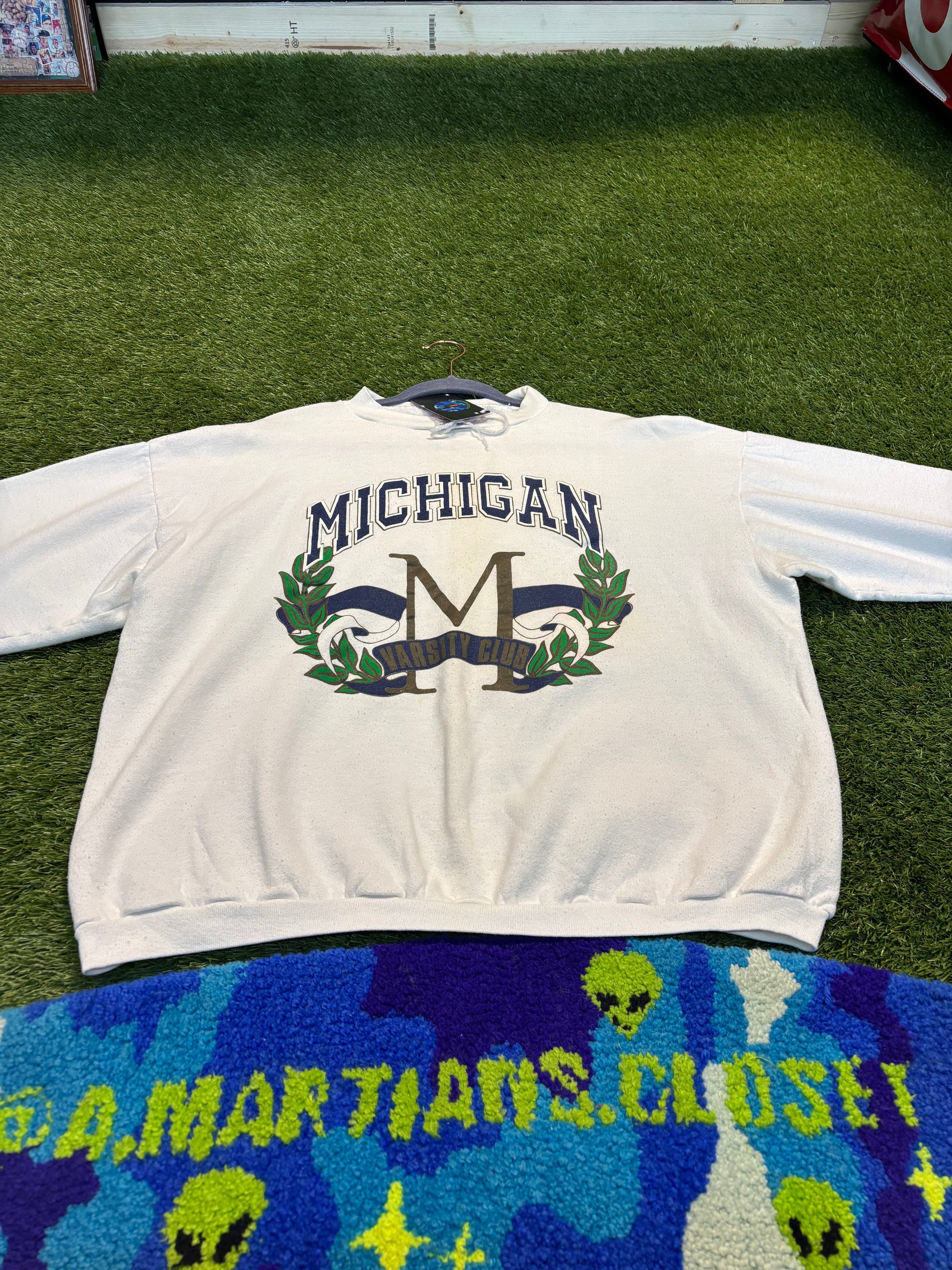 Vintage Michigan Varsity Club Crewneck