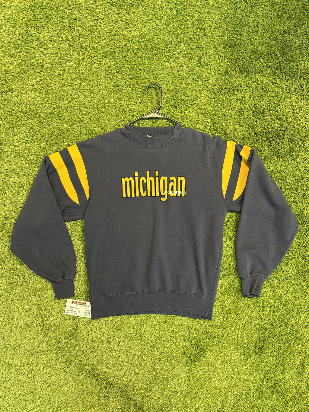 Vintage Red Oak “Michigan Wolverines” Crewneck