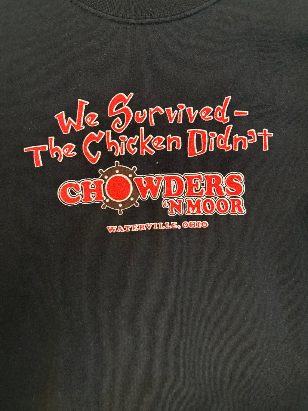 Chowders’N Moor X We Survived But The Chicken Didn’t Tee