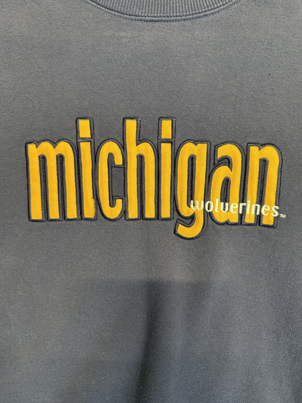 Vintage Red Oak “Michigan Wolverines” Crewneck