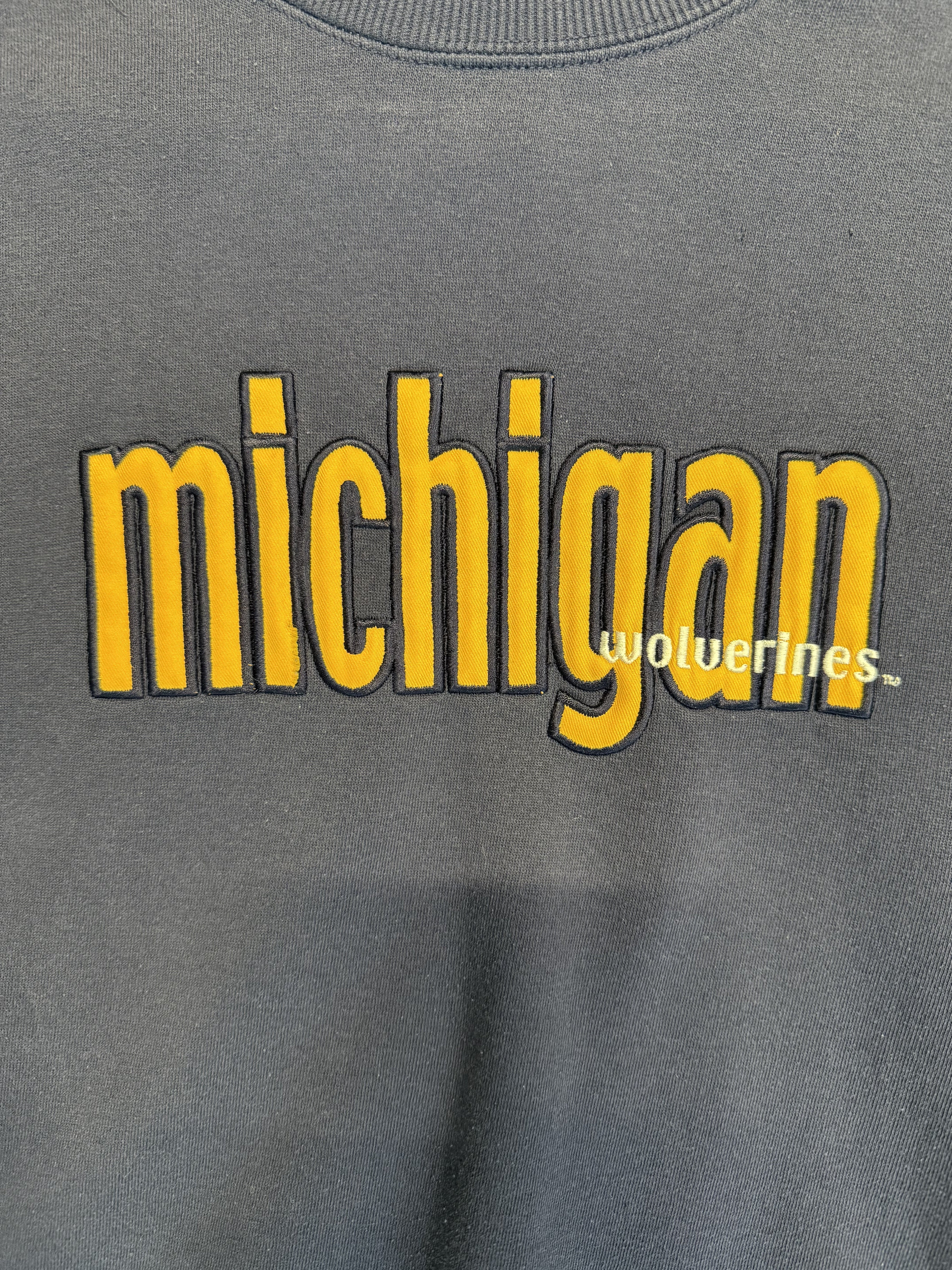 Vintage Red Oak “Michigan Wolverines” Crewneck