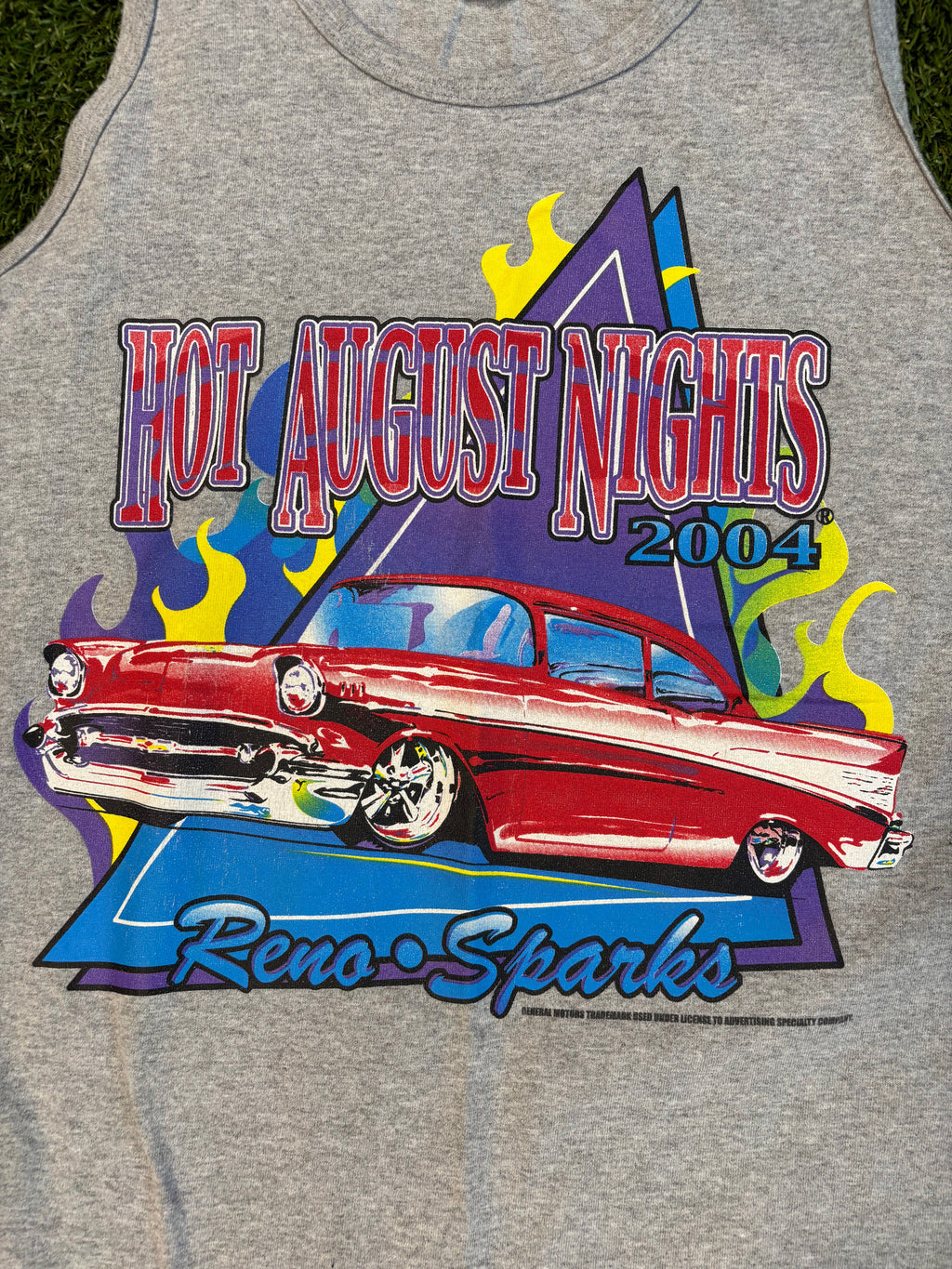 Y2K 2004 Hot August Nights Reno Sparks Tank Top