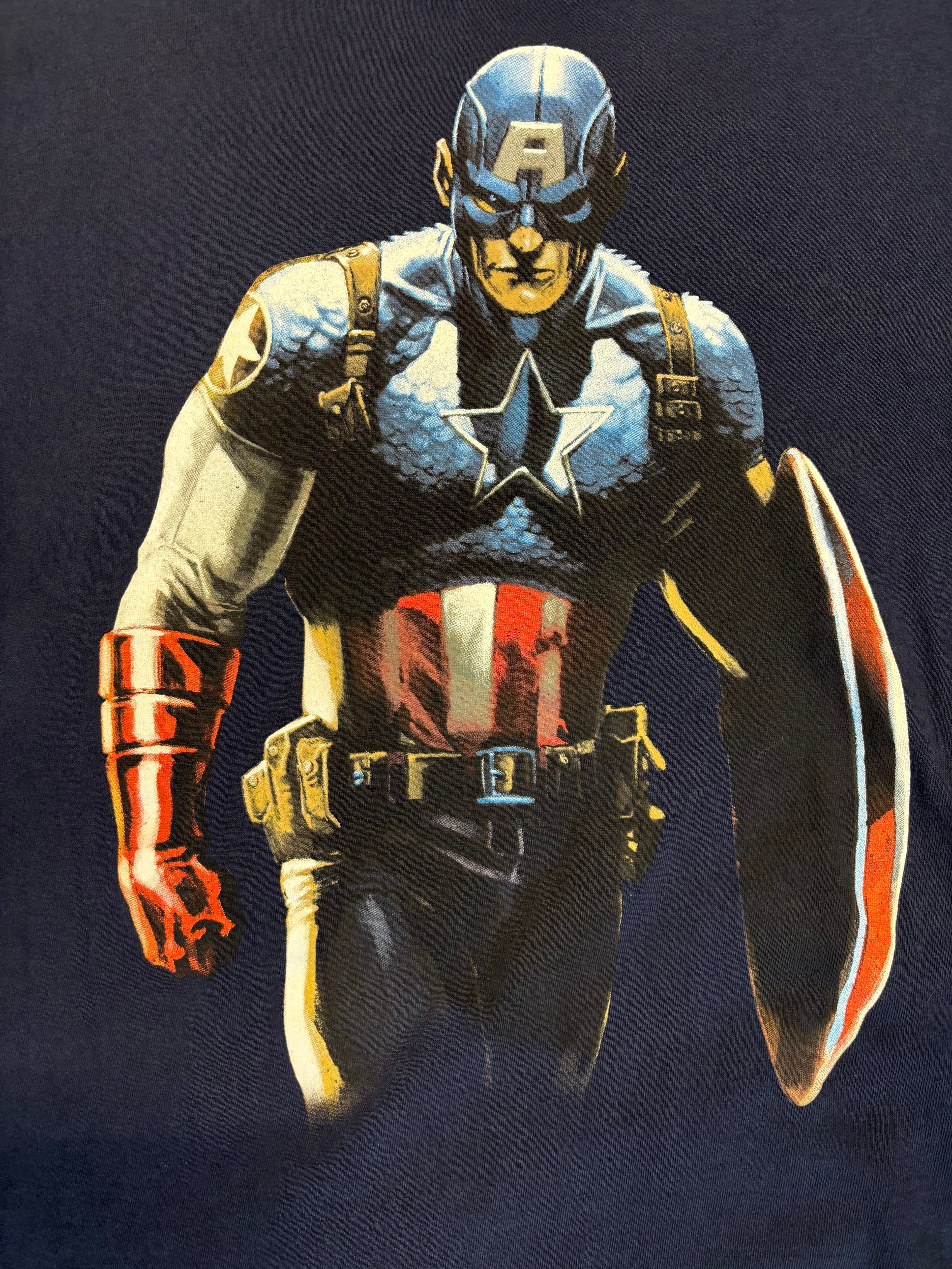 Y2K 2012 Marvel Captain America Tee