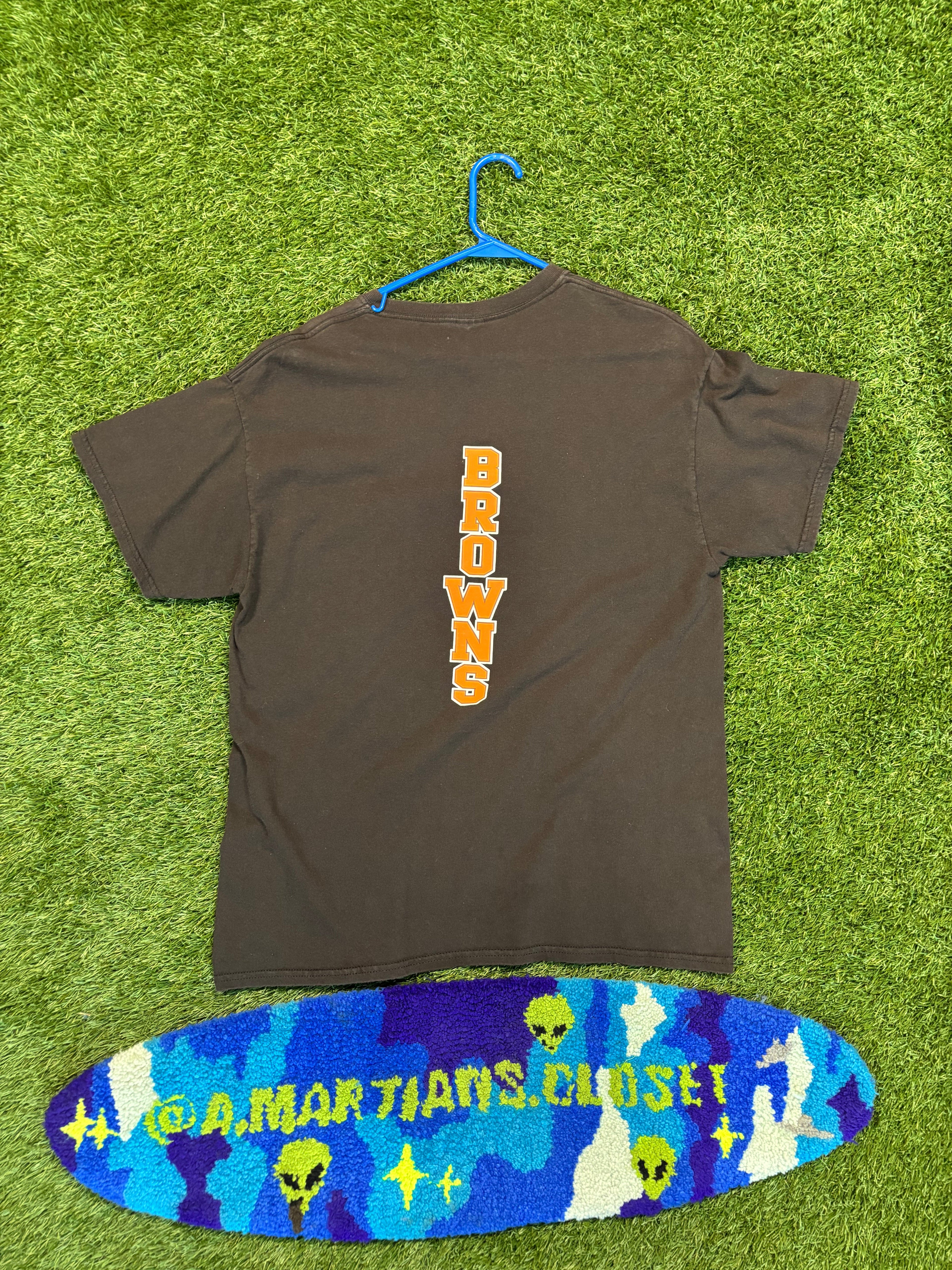 Gildan Browns Bulldog Skull Tee