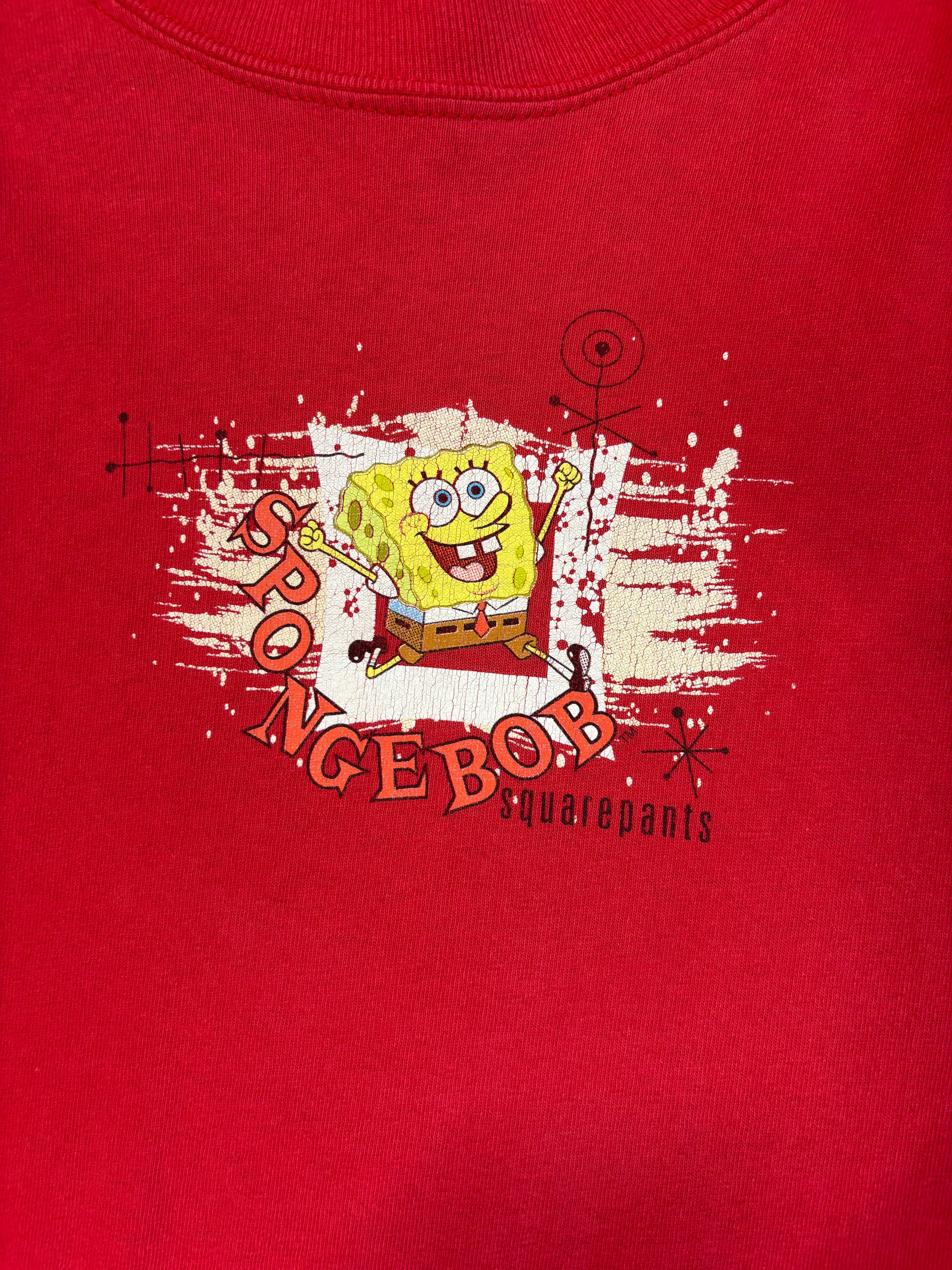 Vintage SpongeBob Mr. Krabs Smelly Smells Long Sleeve Shirt