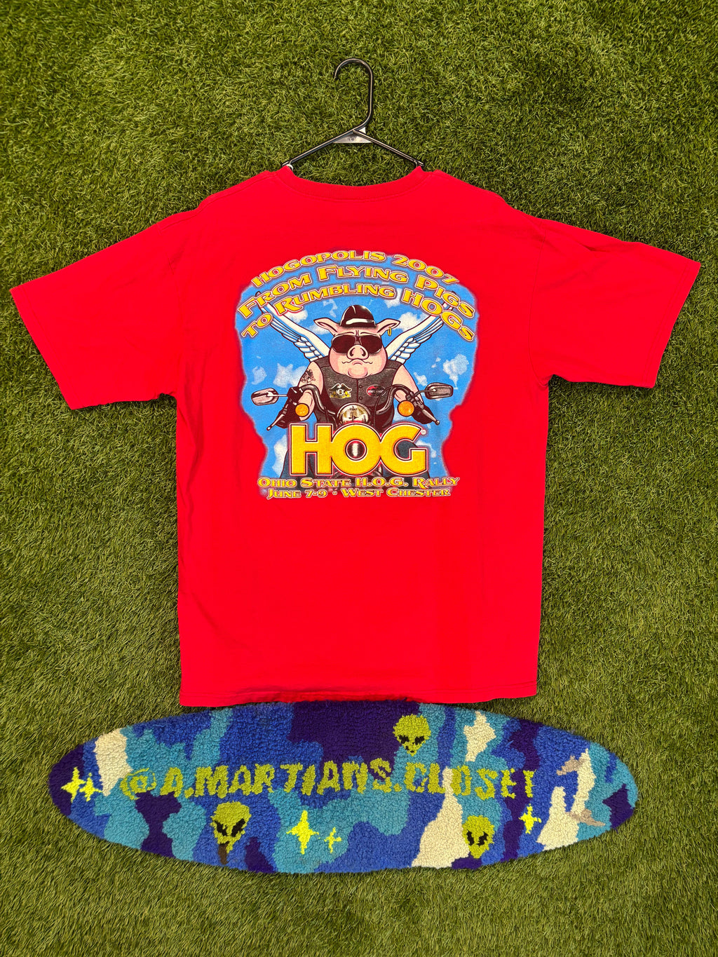 Y2K Hogopolis 2007 Ohio State H.O.G. Rally West Chester Tee