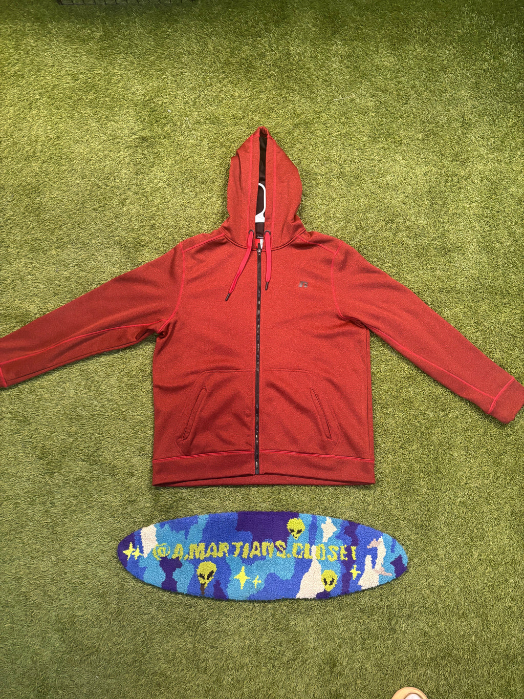 Russel athletic zip up hoodie