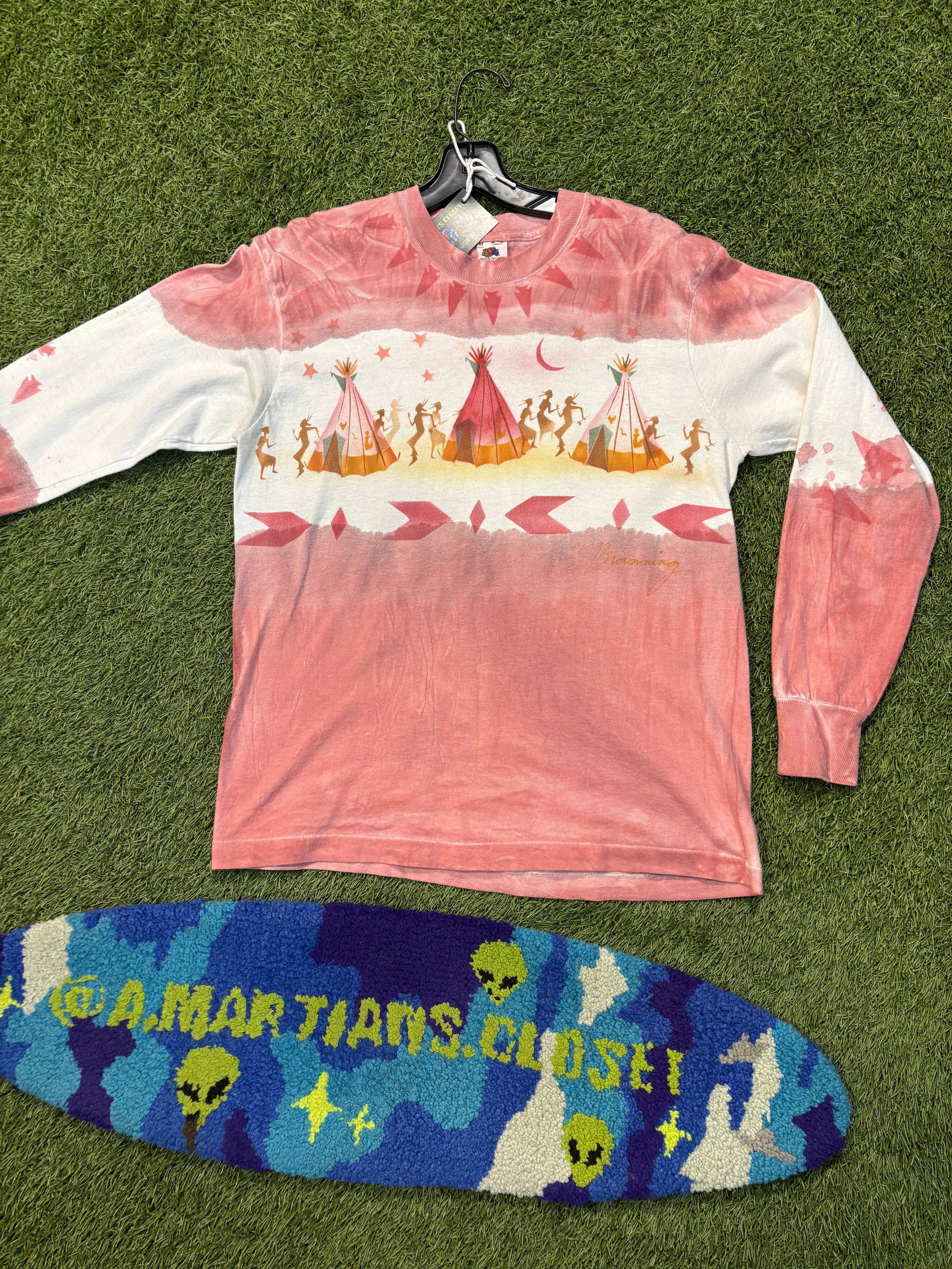 Vintage Native American Long sleeve Tee