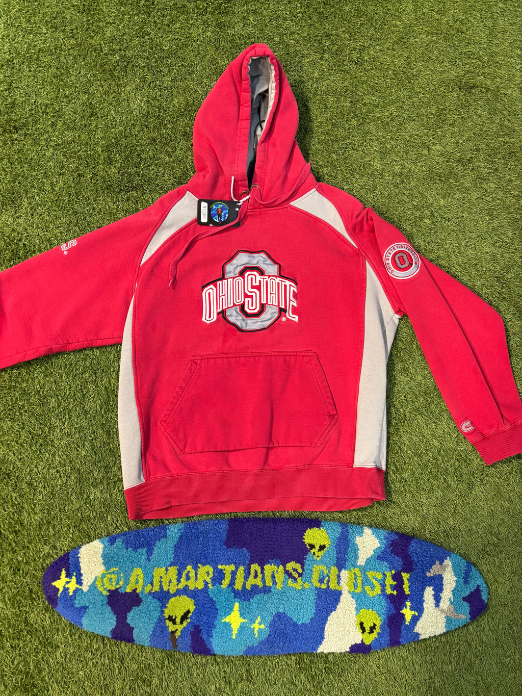 Vintage Embroidered Ohio State Hoodie
