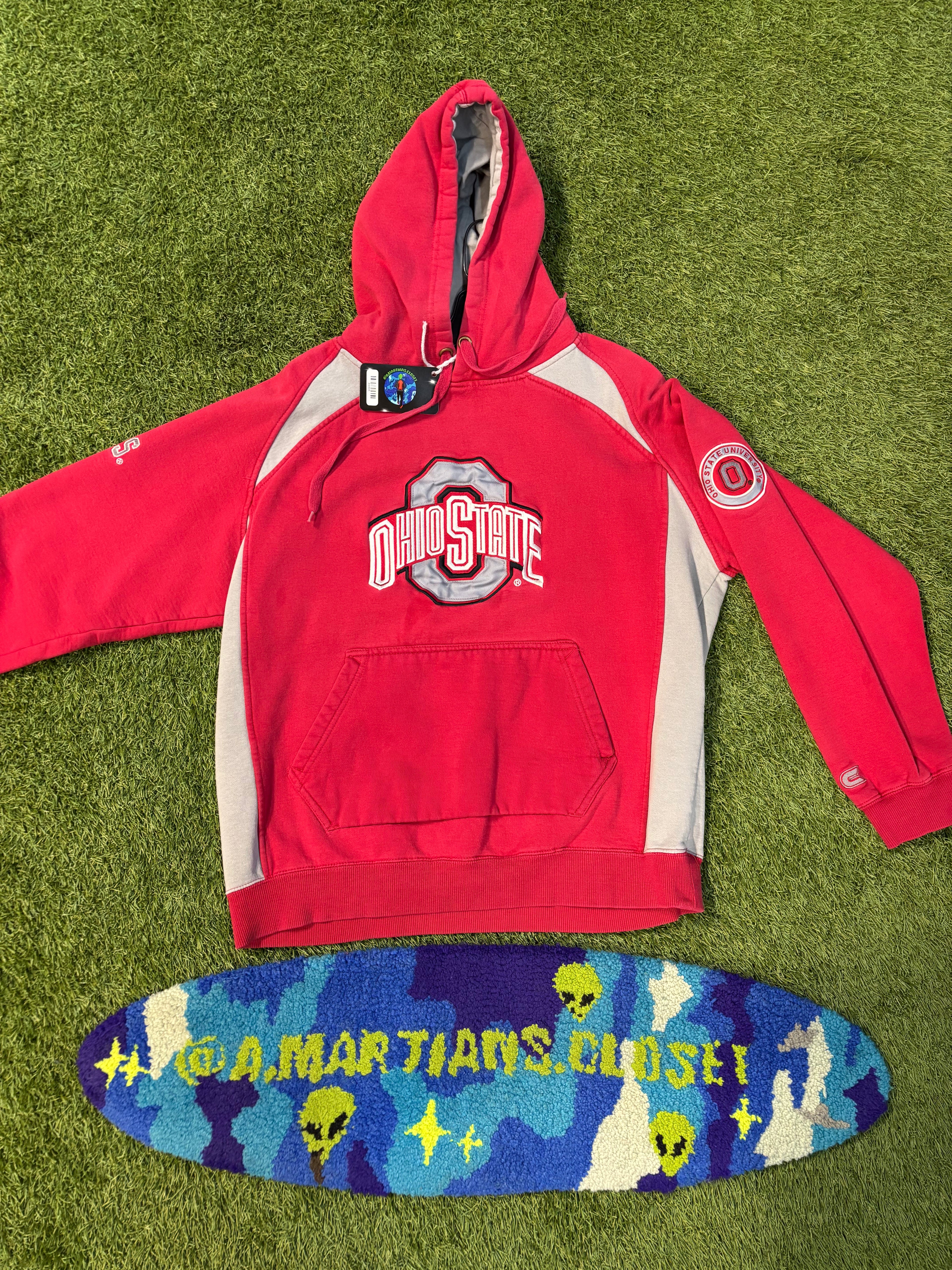 Vintage Embroidered Ohio State Hoodie