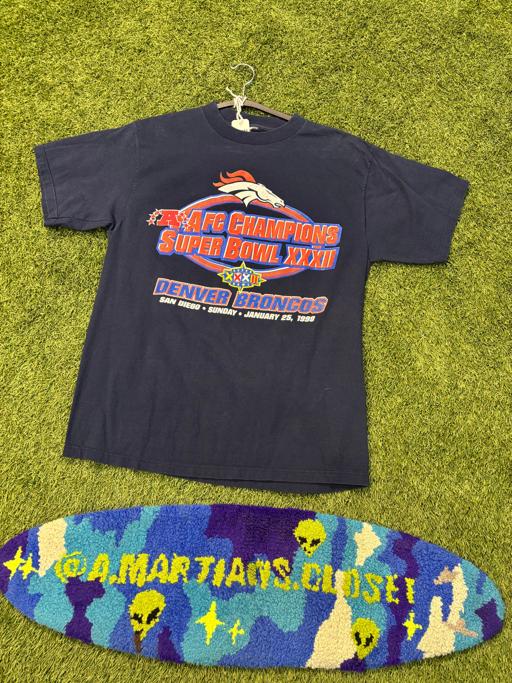 Vintage 90s NFL Denver Broncos Super Bowl Tee
